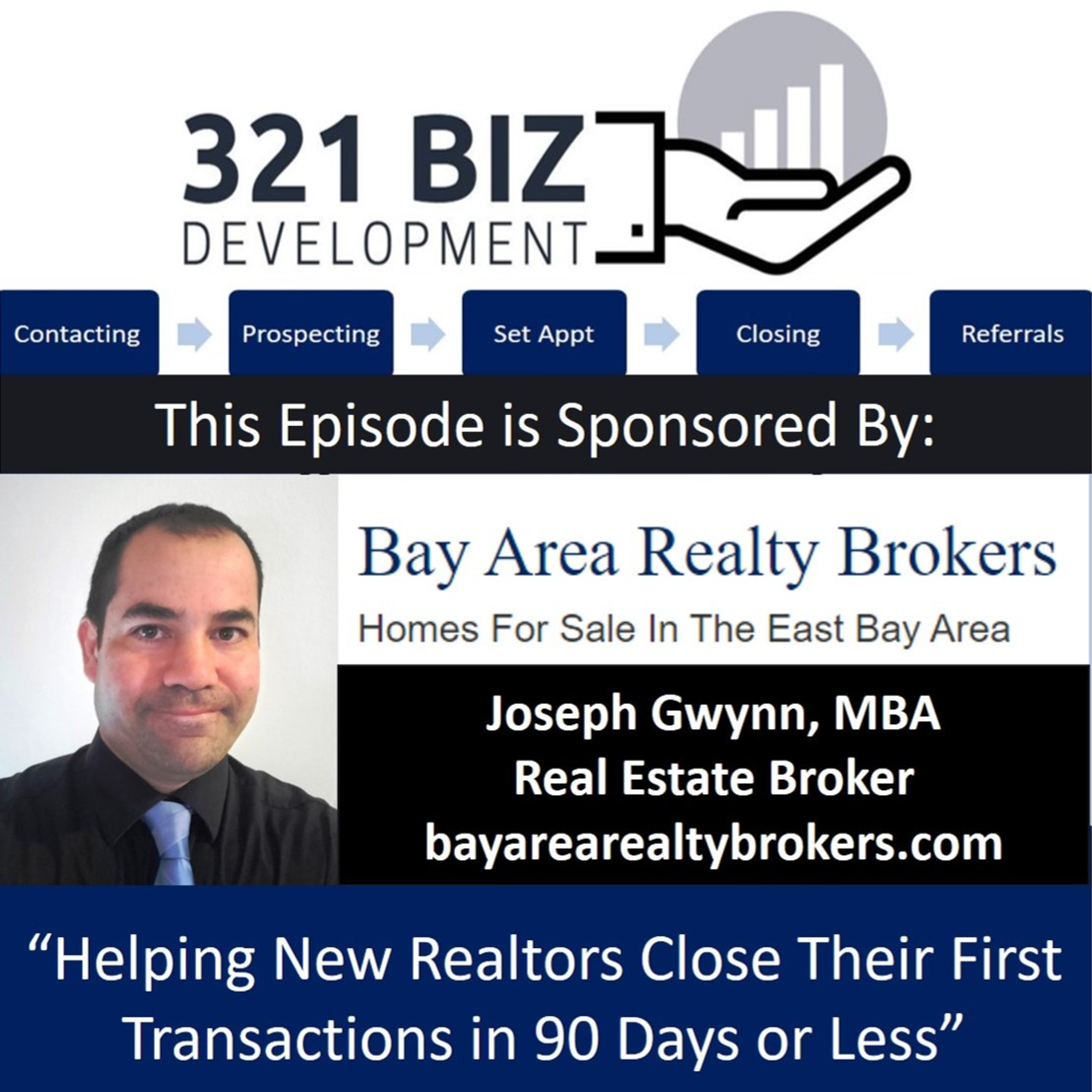 321 Biz Dev Helps Real Estate Agents Close Transactions in 90 Days or Less episode artwork