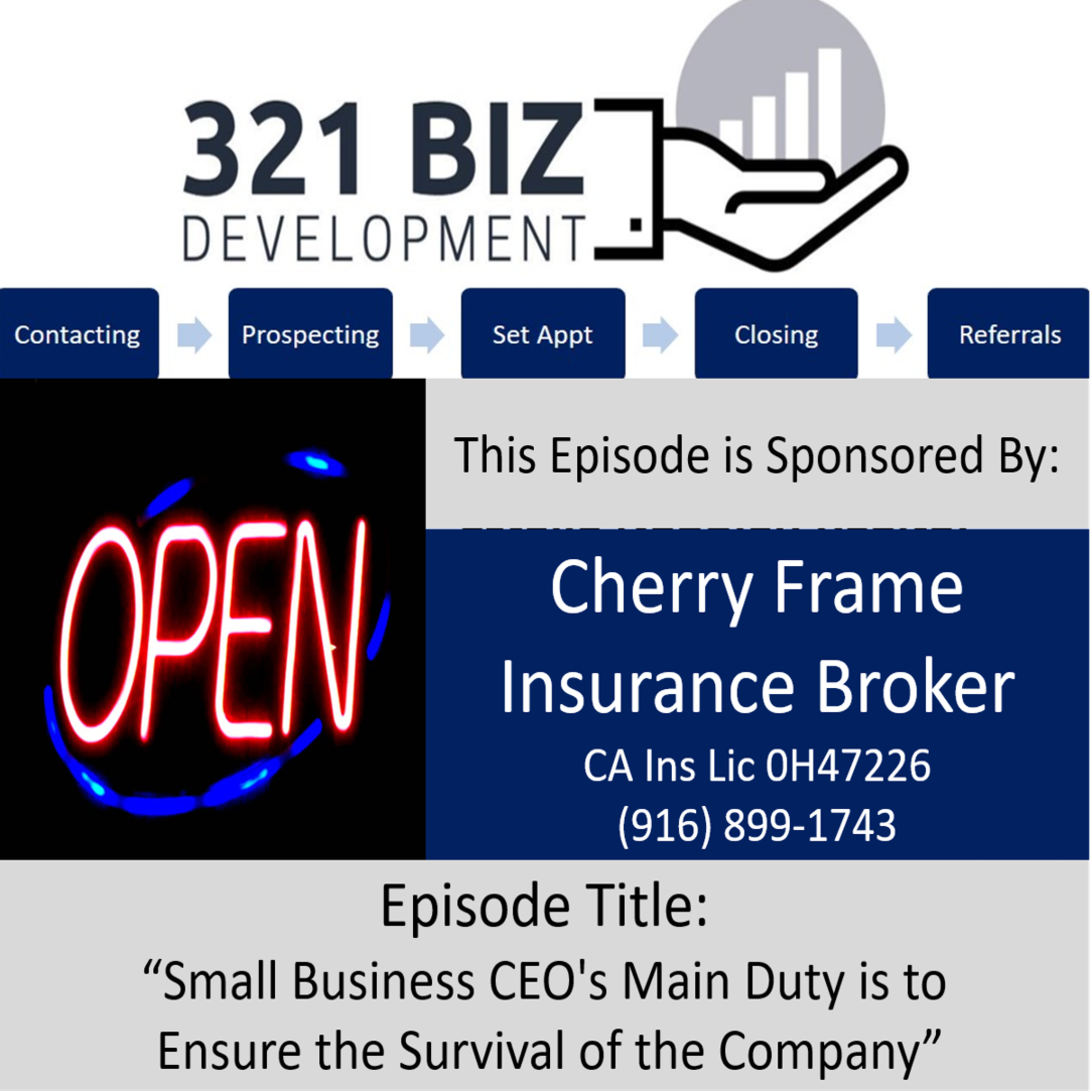 Small Business CEO's Main Duty is to Ensure the Survival of the Company episode artwork