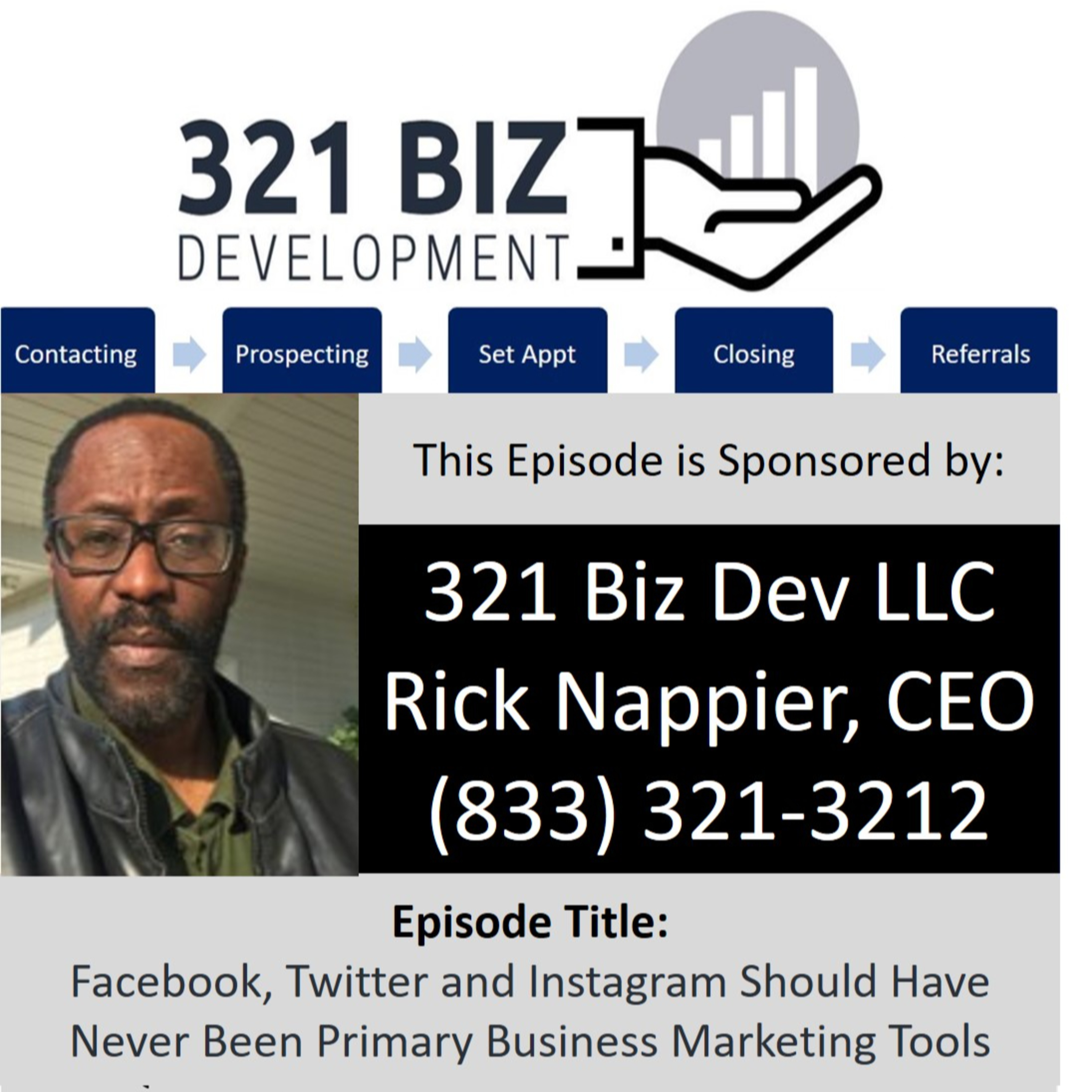 Facebook, Twitter and Instagram Are Not Good Primary Tools for White-Collar Small Business Owners episode artwork