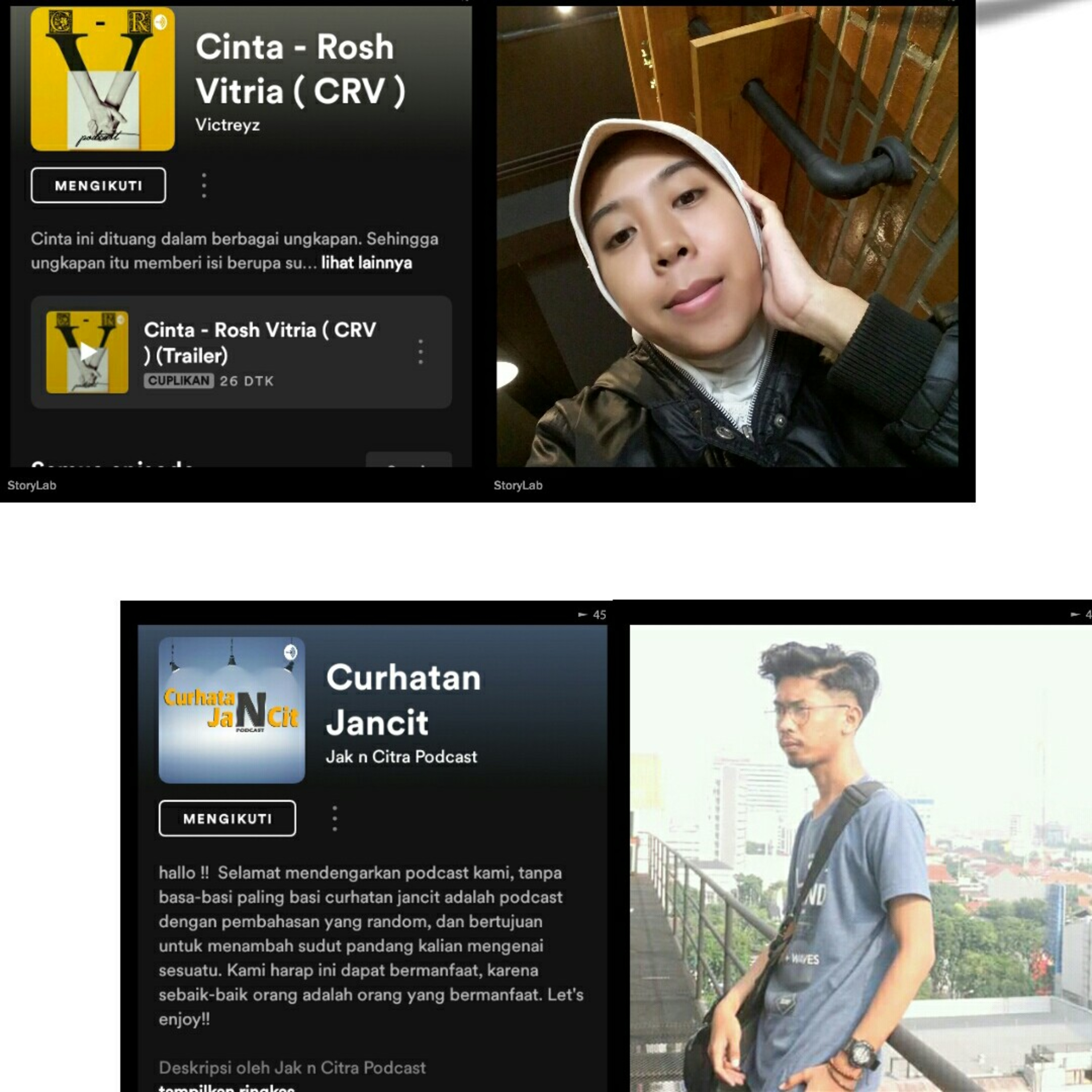 Cinta - Rosh Vitria ( CRV )