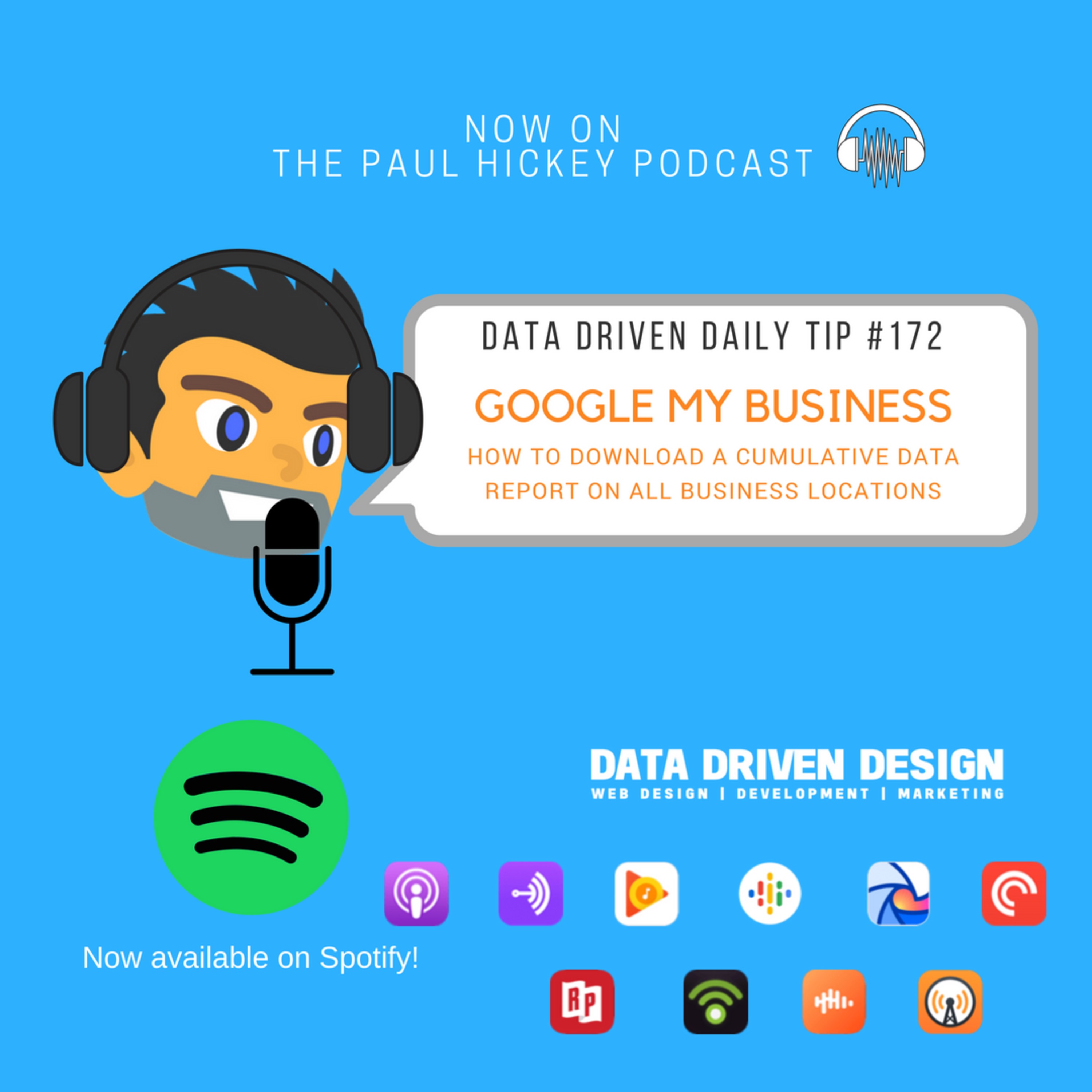 Ep 50: Download Cumulative Locations from Google My Business episode artwork