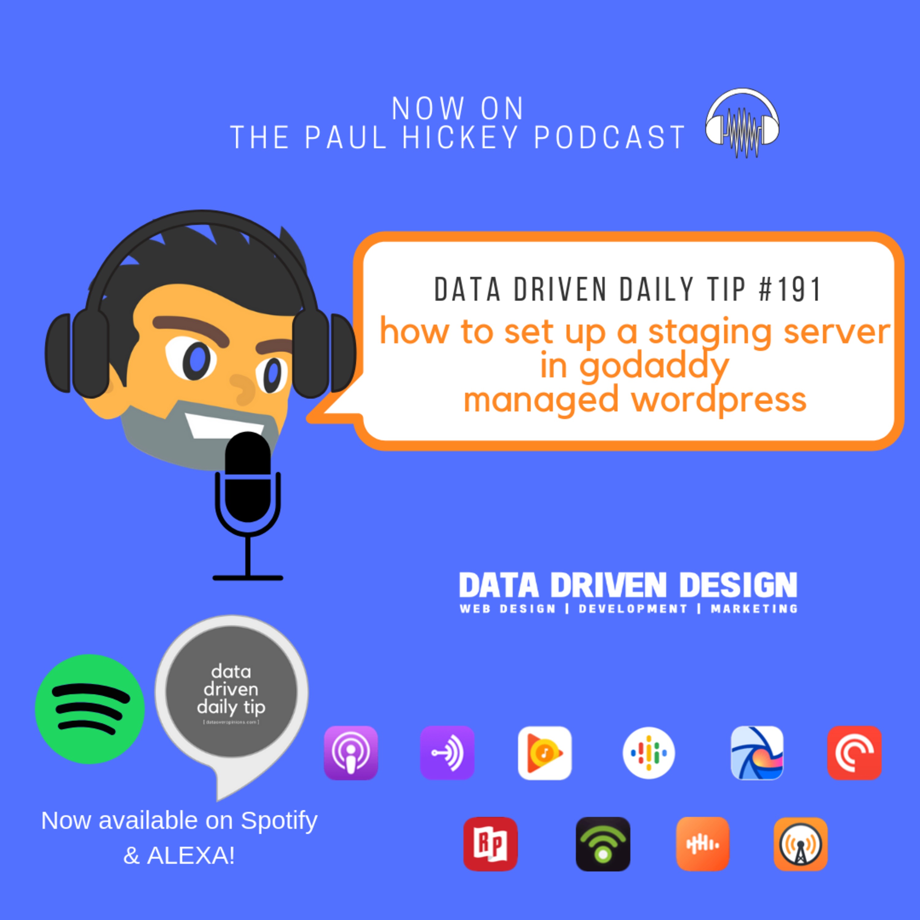 Ep.69: How To Set Up A Staging Server In GoDaddy WordPress episode artwork