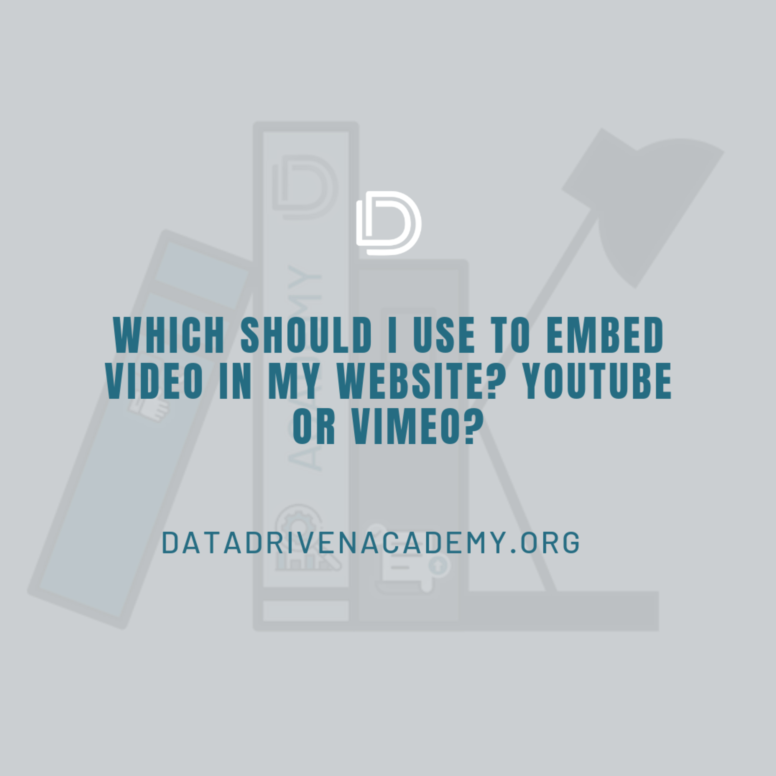 Episode 191: Which Should I Use To Embed Video In My Website? YouTube or Vimeo? episode artwork