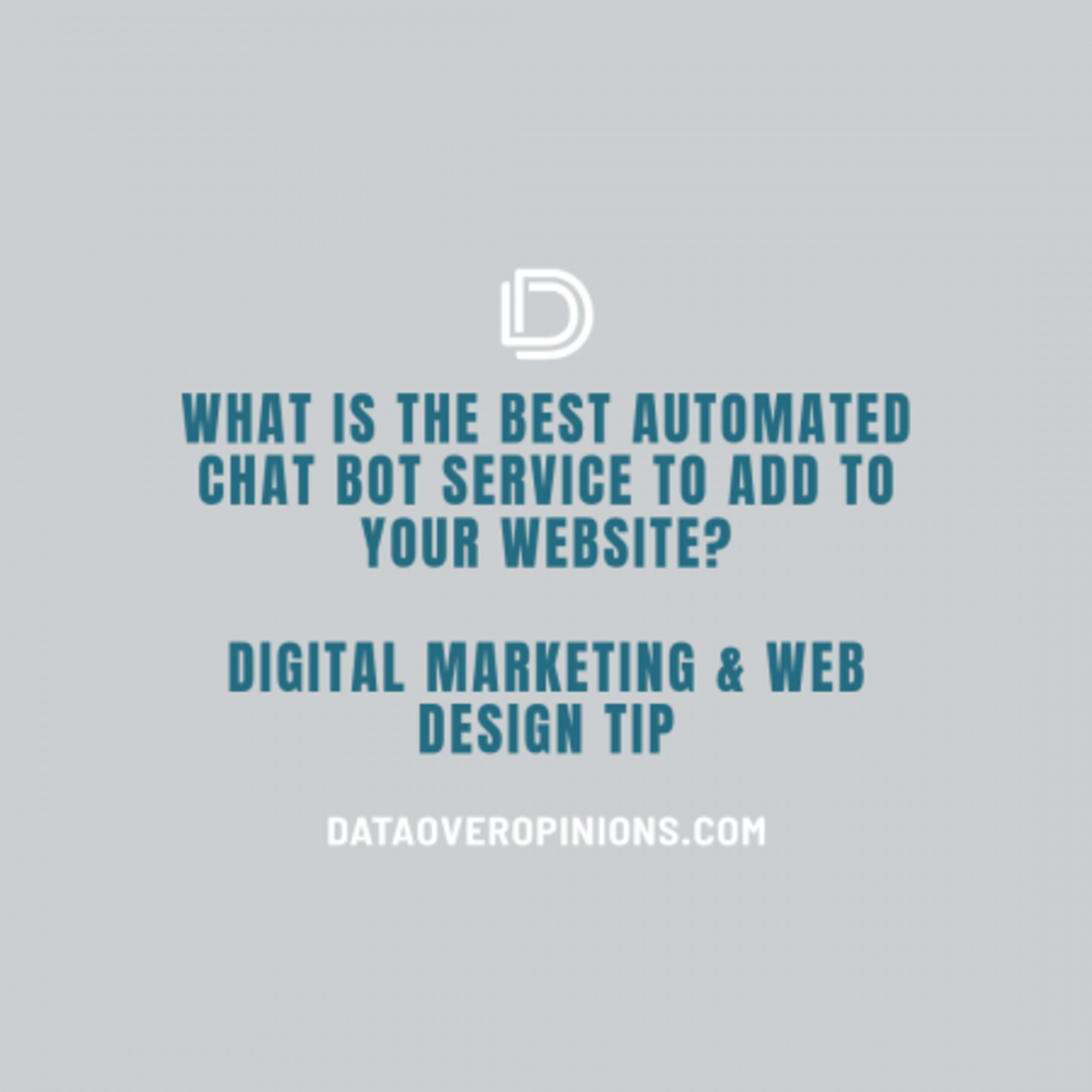 Episode 196: Do Automated Chat Bots Work and What Is The Best Automated Chat Bot Service To Add To Your Website? episode artwork