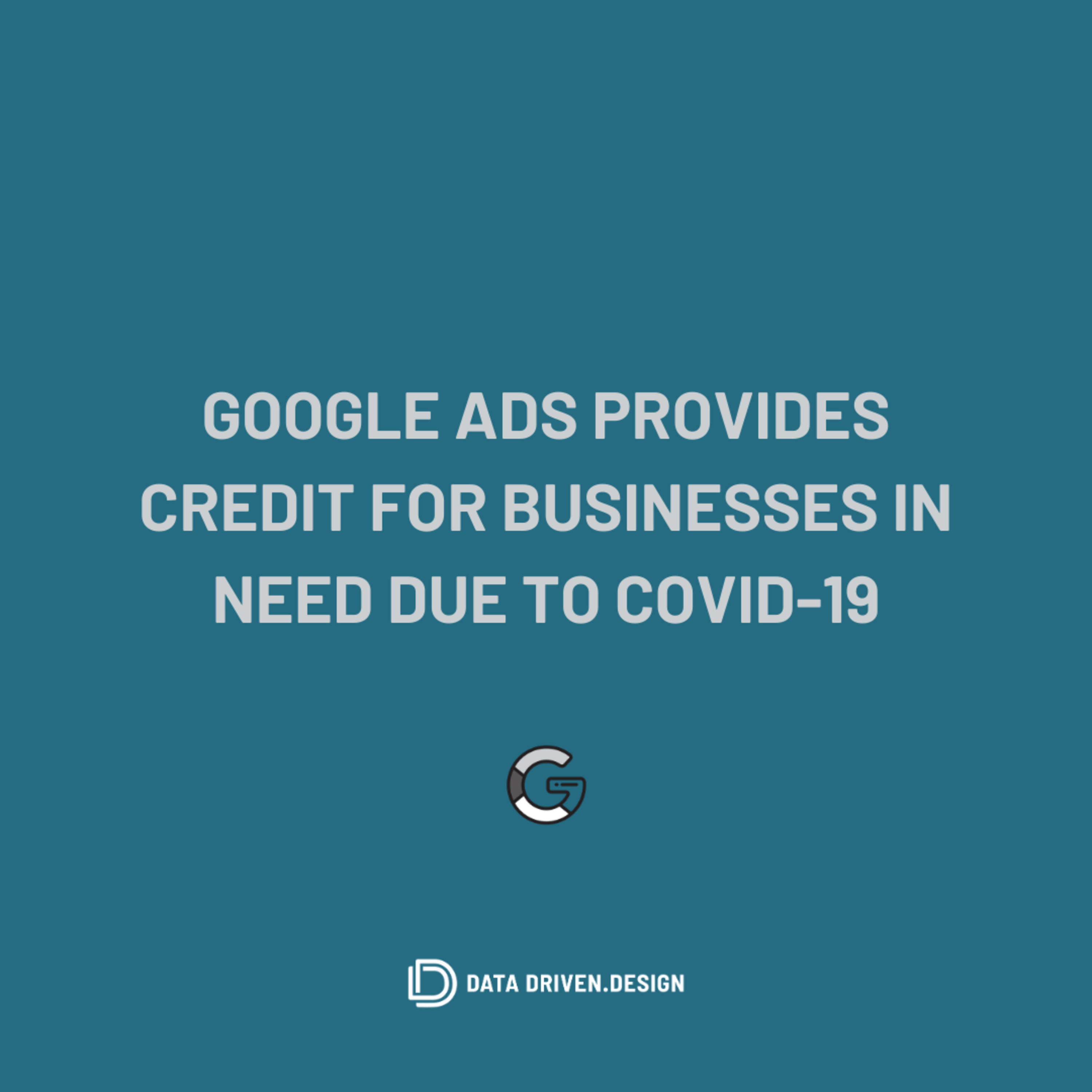 Episode 302: Google Ads Provides Credit To Businesses In Need Due To COVID 19 episode artwork