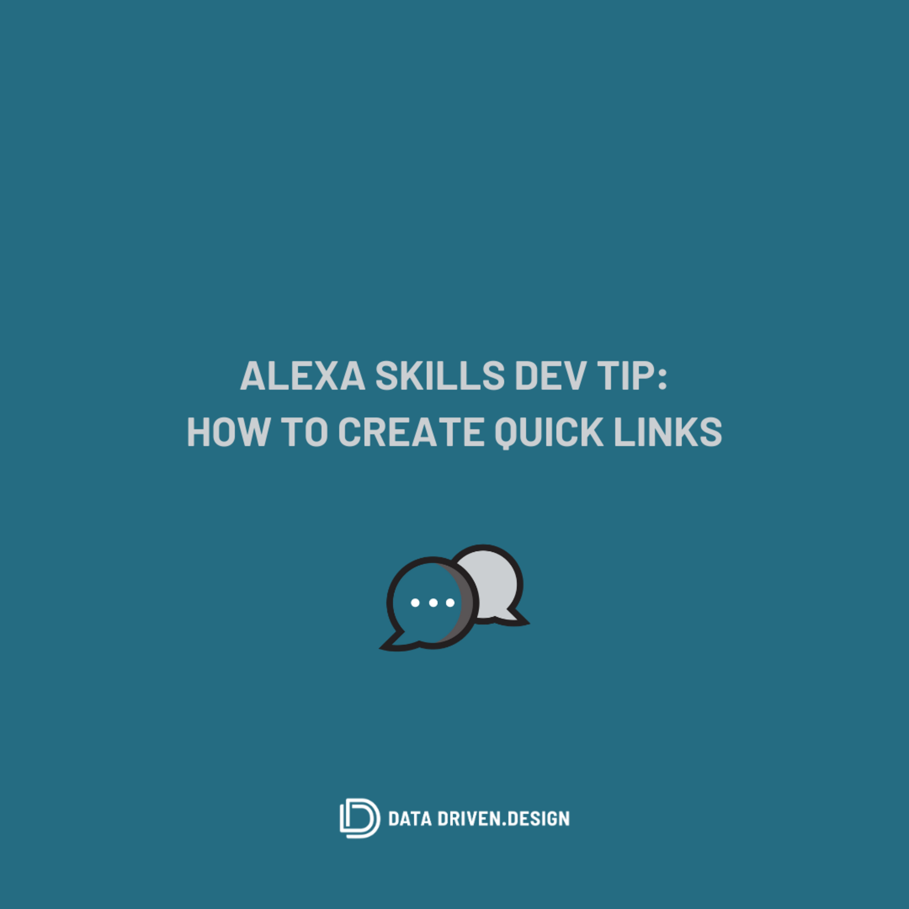 Episode 310: How To Promote Your Alexa Skill With Quick Links episode artwork