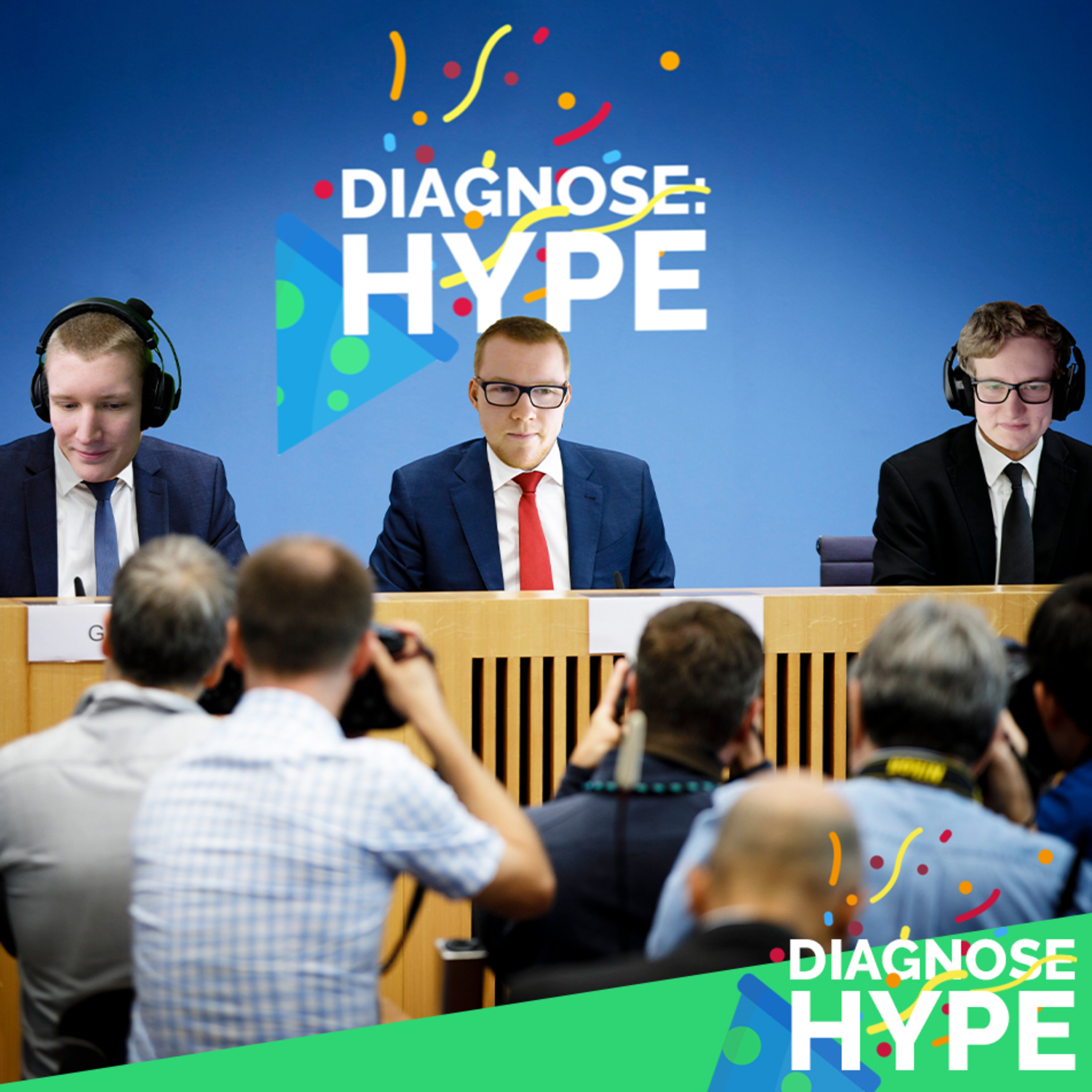 Unsere Pressekonferenz zu Gemischtes Hack, deutschen Großbanken und Corona-Klausuren | Diagnose Hype #39 episode artwork