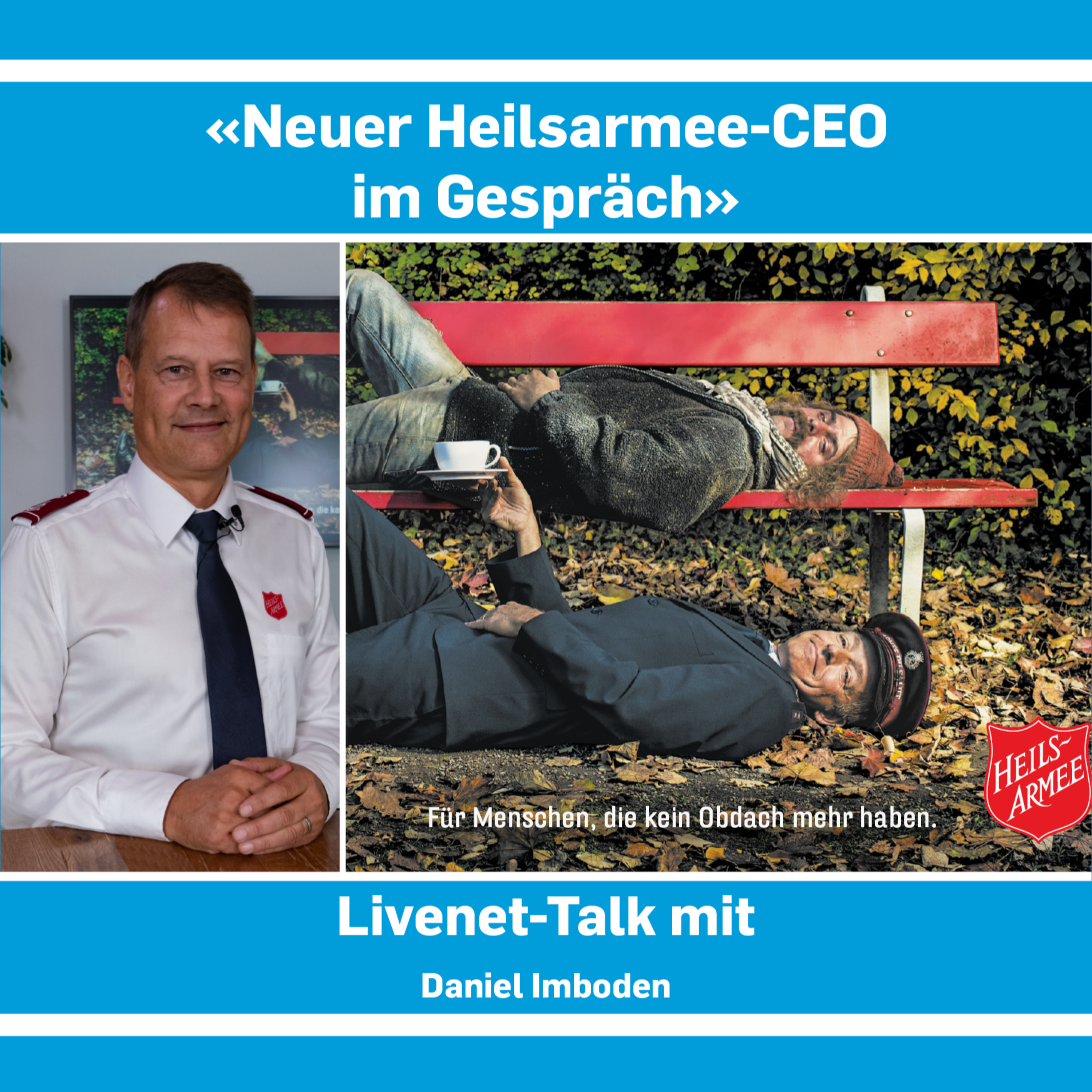 11.10.2022 | Livenet-Talk: «Neuer Heilsarmee-CEO im Gespräch» episode artwork
