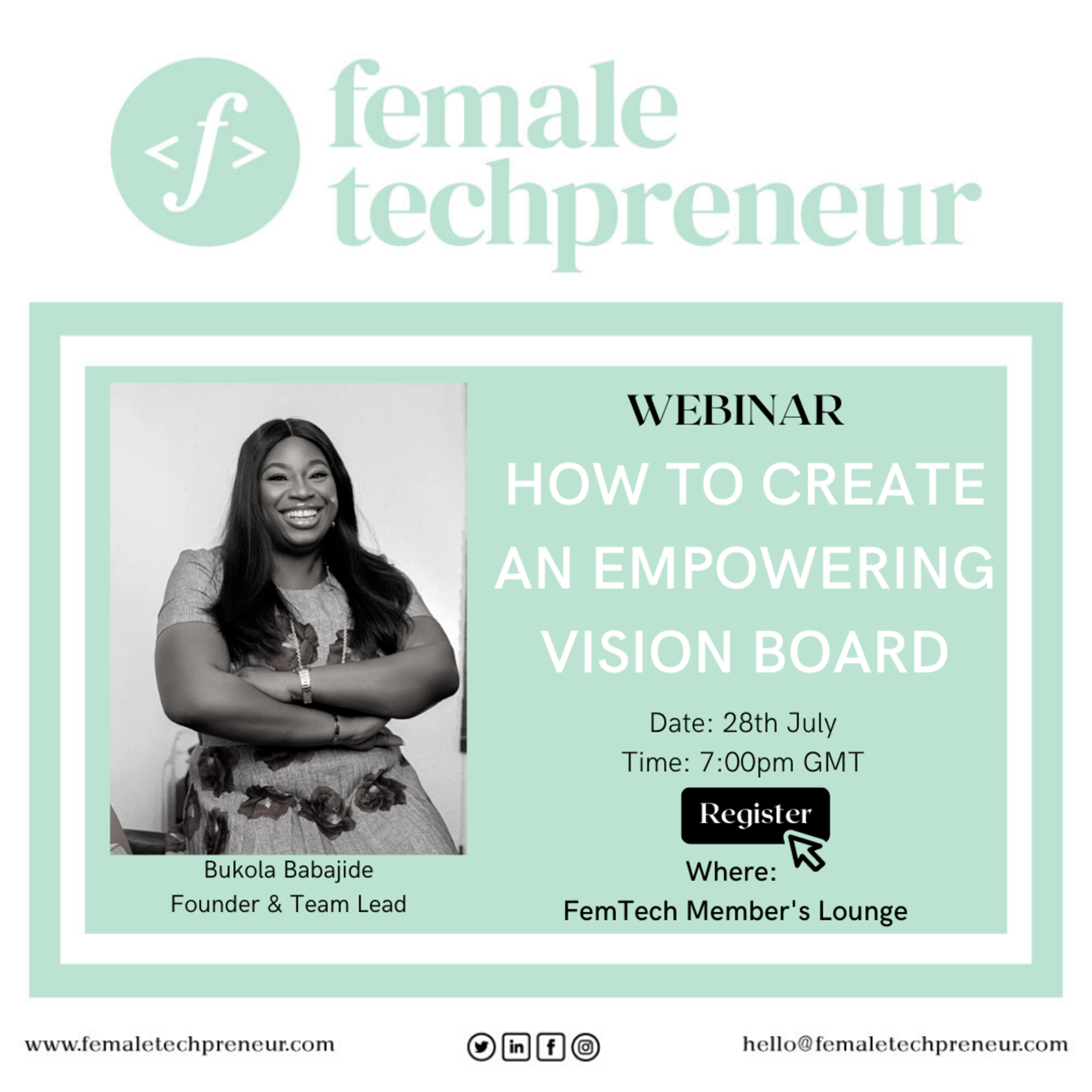Female Founders Journey To Techpreneurship