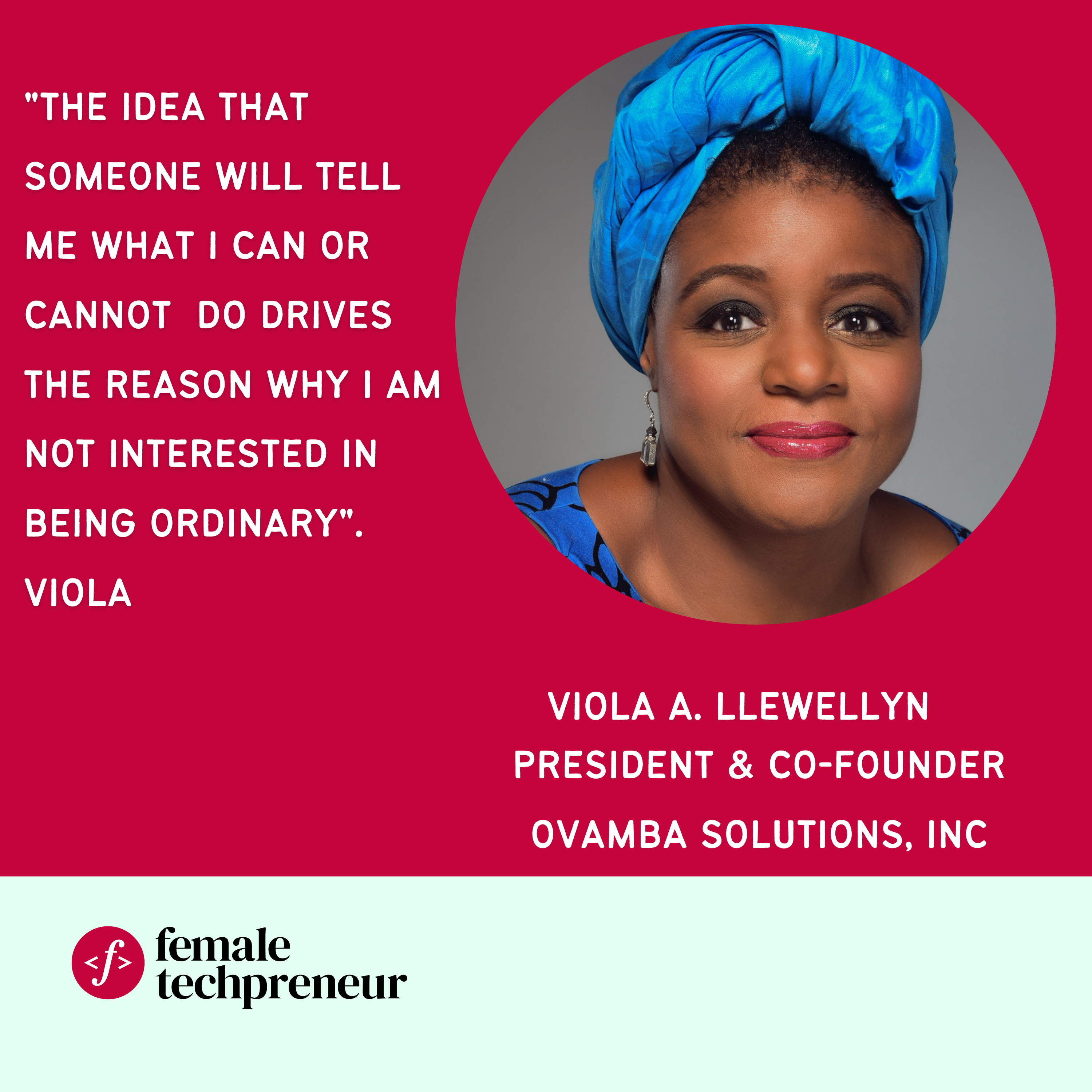 Female Founders Journey To Techpreneurship