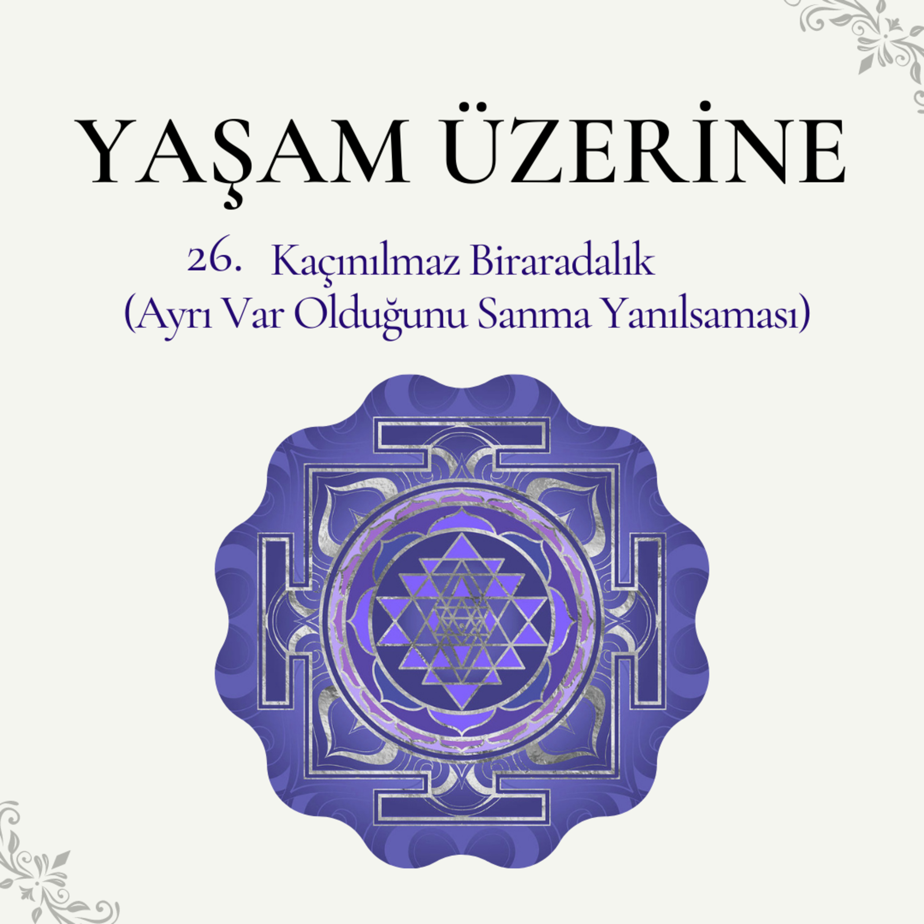 Yaşam Üzerine - 26 | Kaçınılmaz Biraradalık (Ayrı Var Olduğunu Sanma Yanılsaması) episode artwork