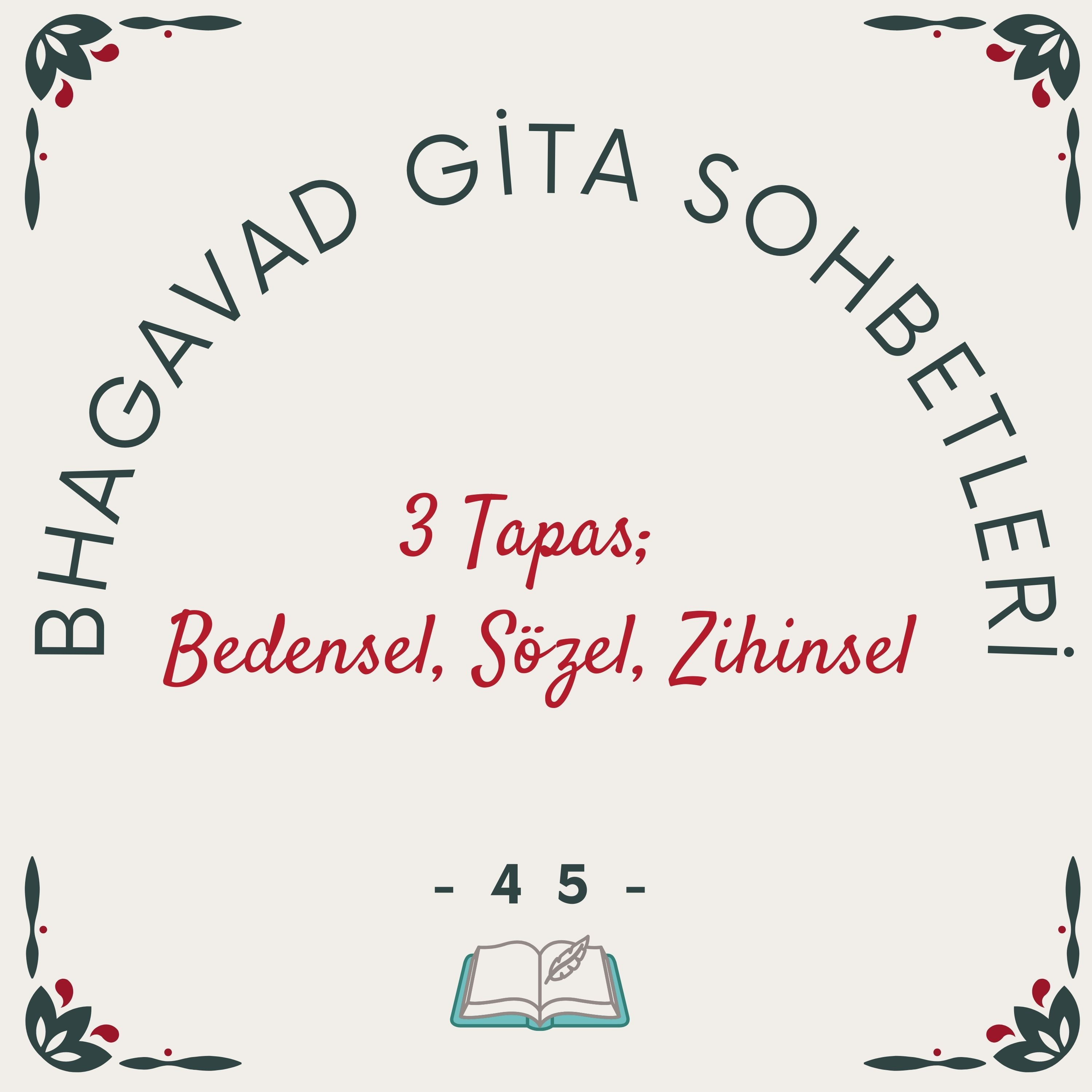 Bhagavad Gita Sohbetleri -45- 3 Tapas; Bedensel, Sözel, Zihinsel episode artwork