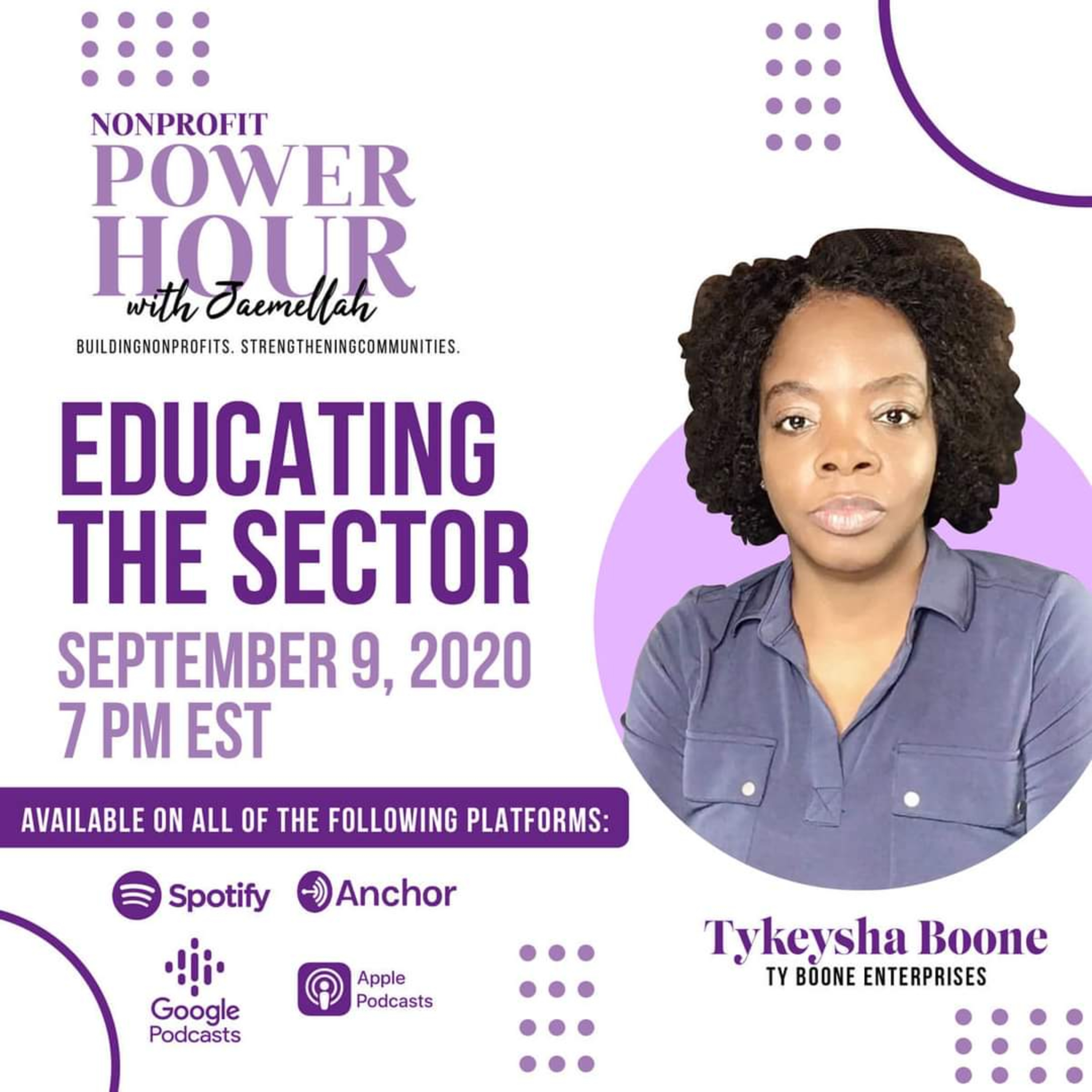 Nonprofit Power Hour with Jaemellah