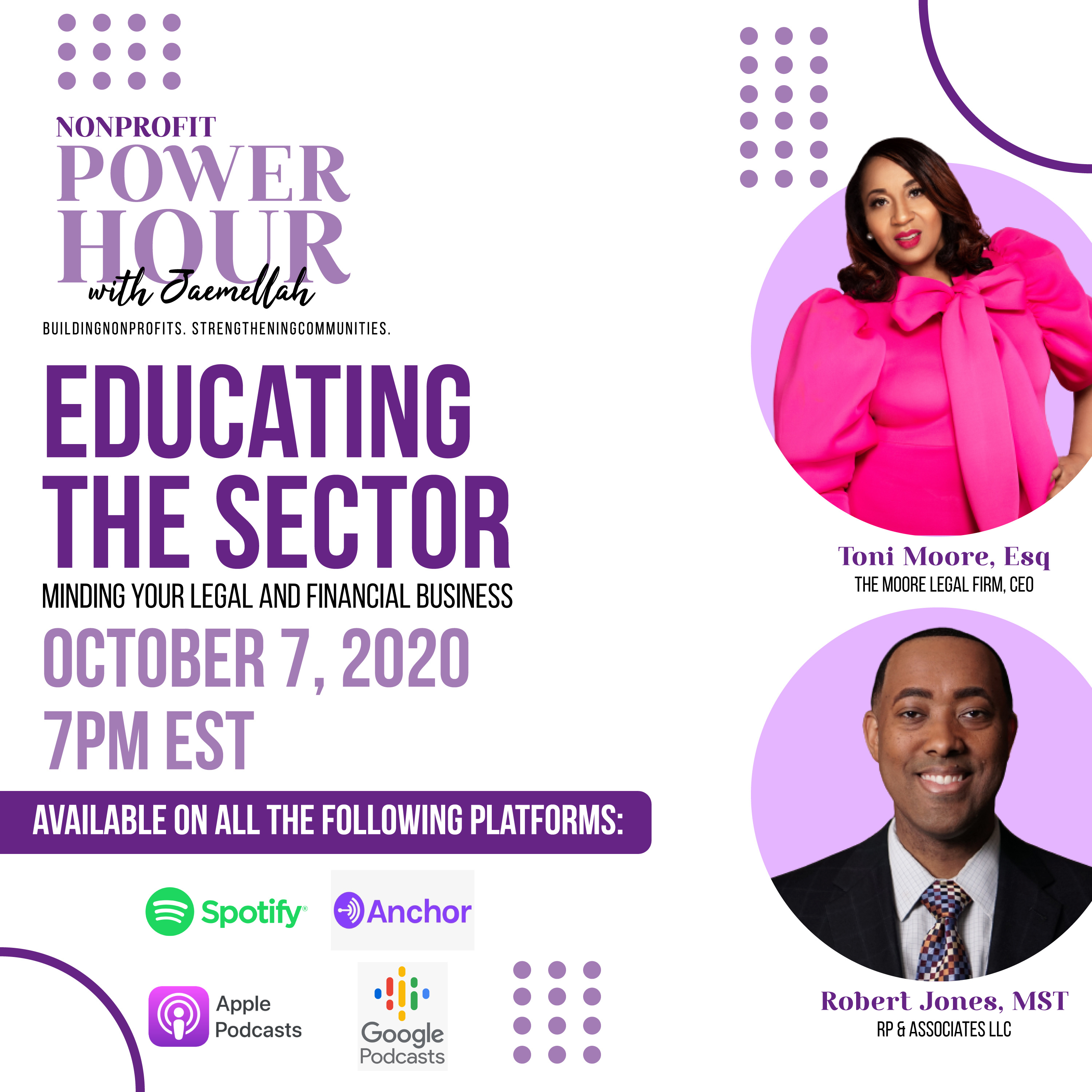 Nonprofit Power Hour with Jaemellah