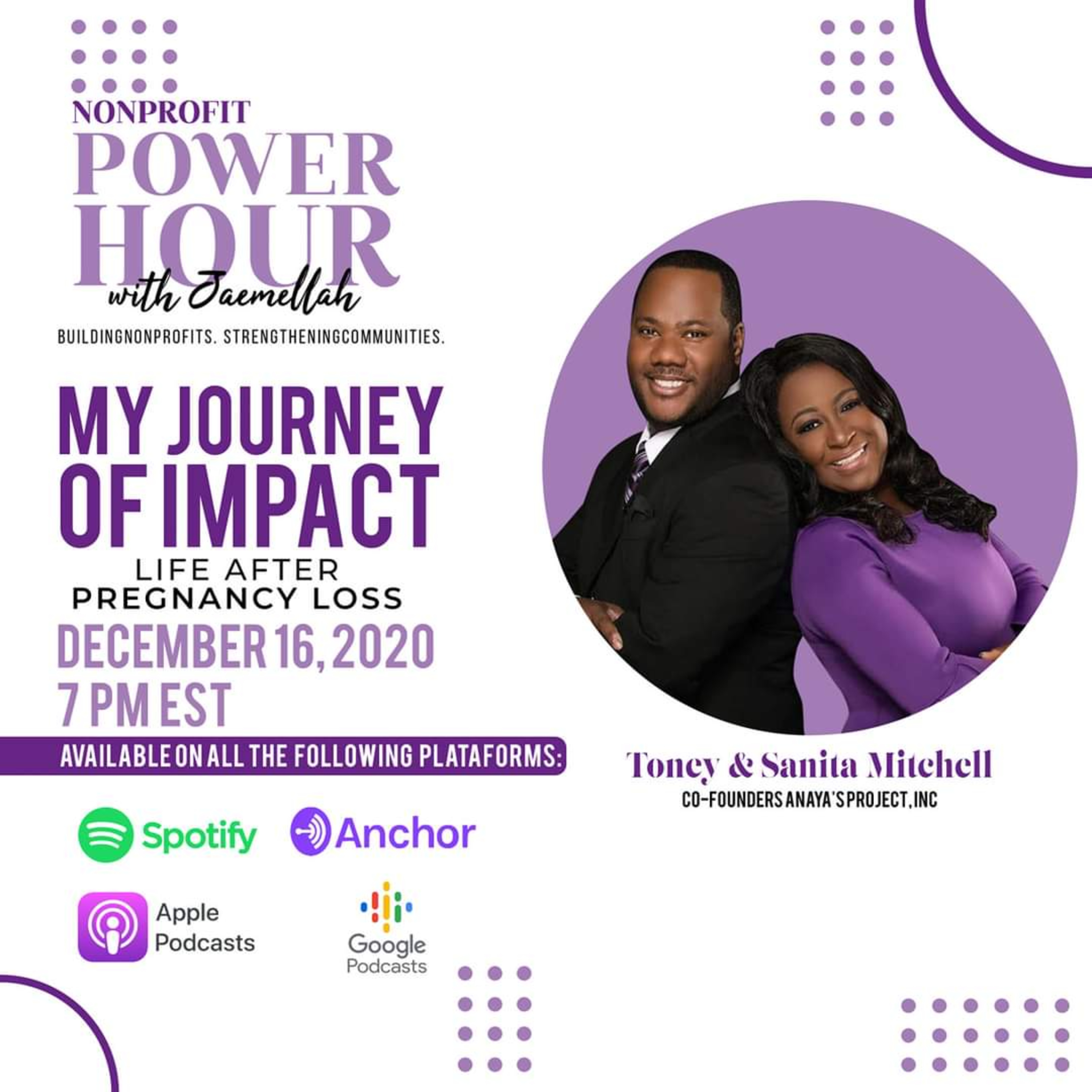 Nonprofit Power Hour with Jaemellah