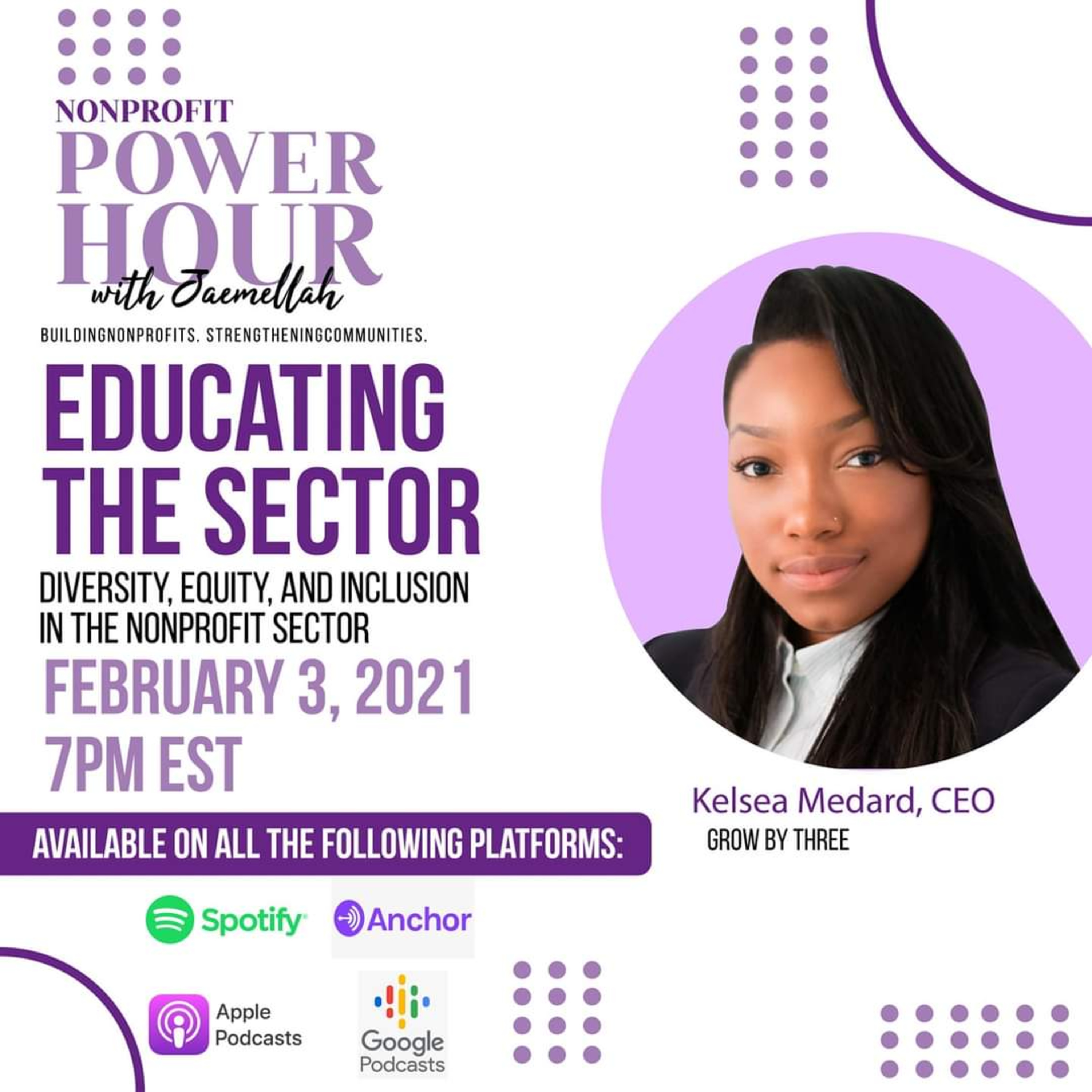 Nonprofit Power Hour with Jaemellah