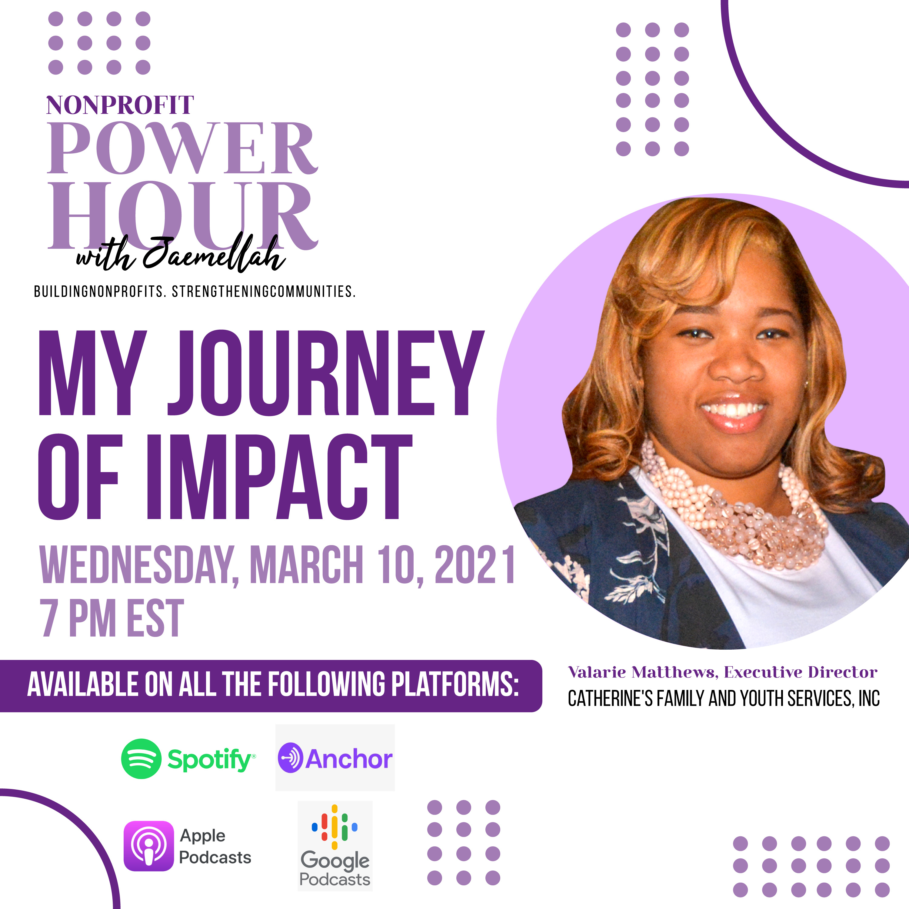 Nonprofit Power Hour with Jaemellah