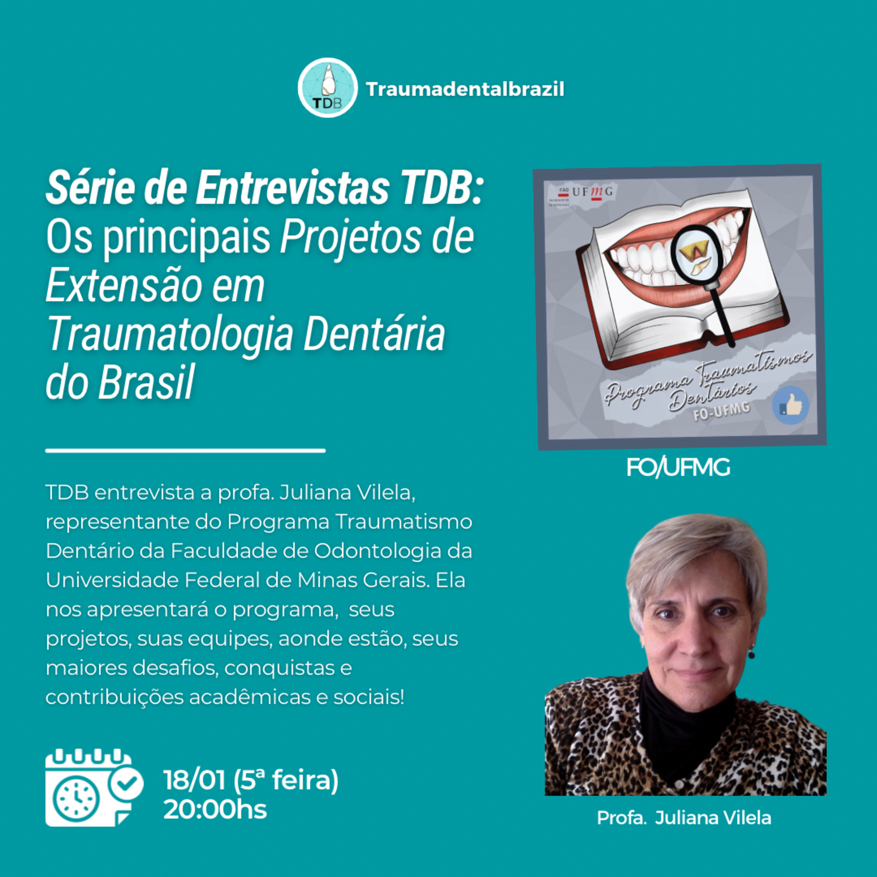 UFMG - CONHEÇA O PROGRAMA TRAUMATISMO DENTÁRIO episode artwork