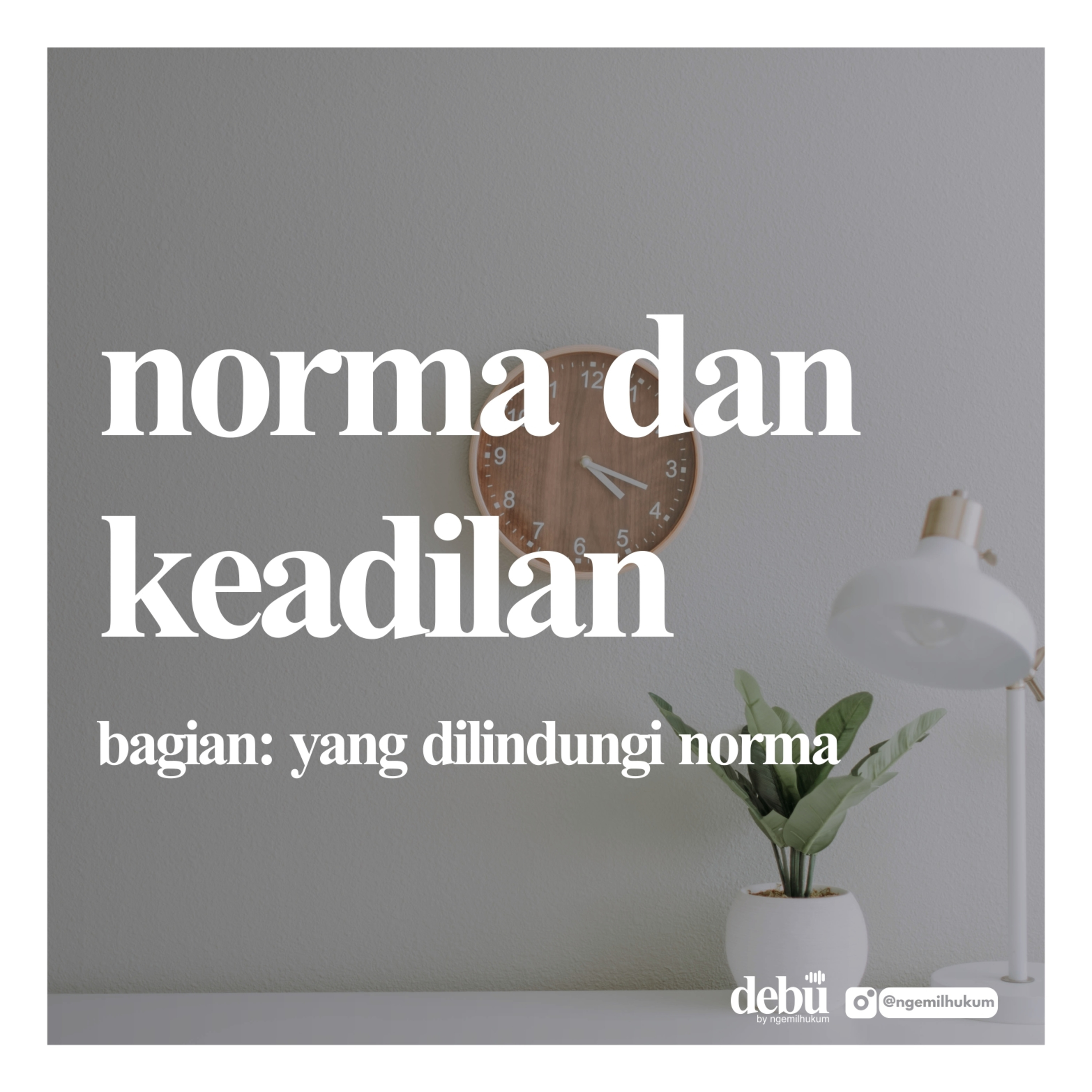 Siniar Ngemil Hukum