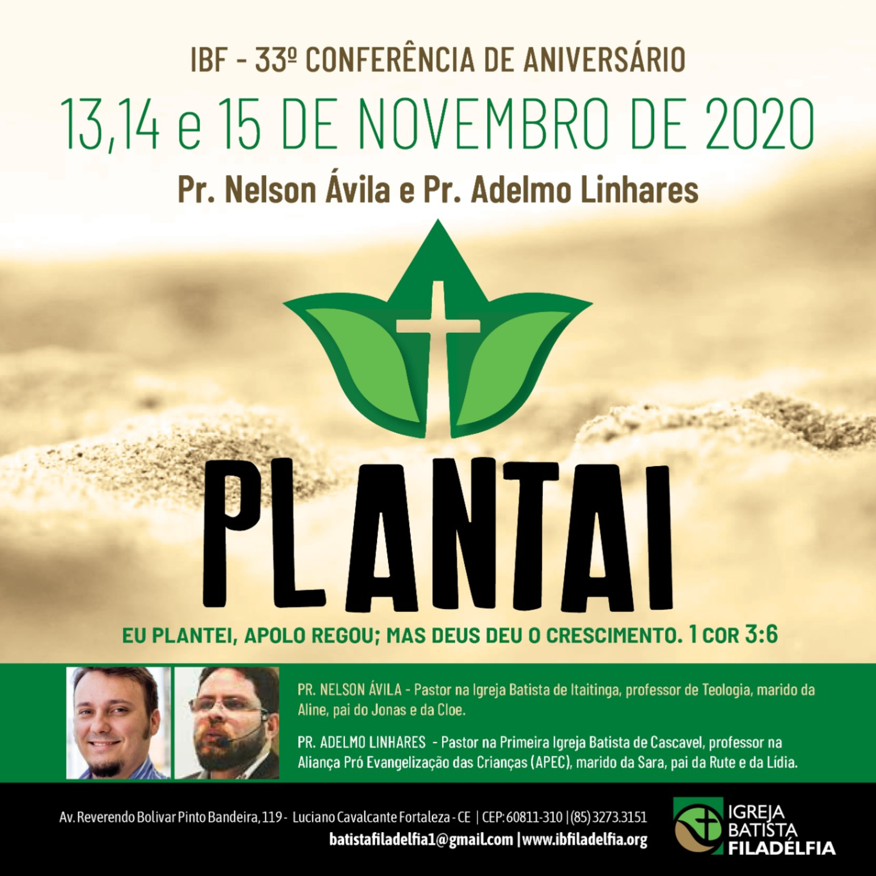 33° CONFERÊNCIA DE ANIVERSÁRIO #04 - Como a igreja local, como um todo, pode se envolver no plantio de igrejas