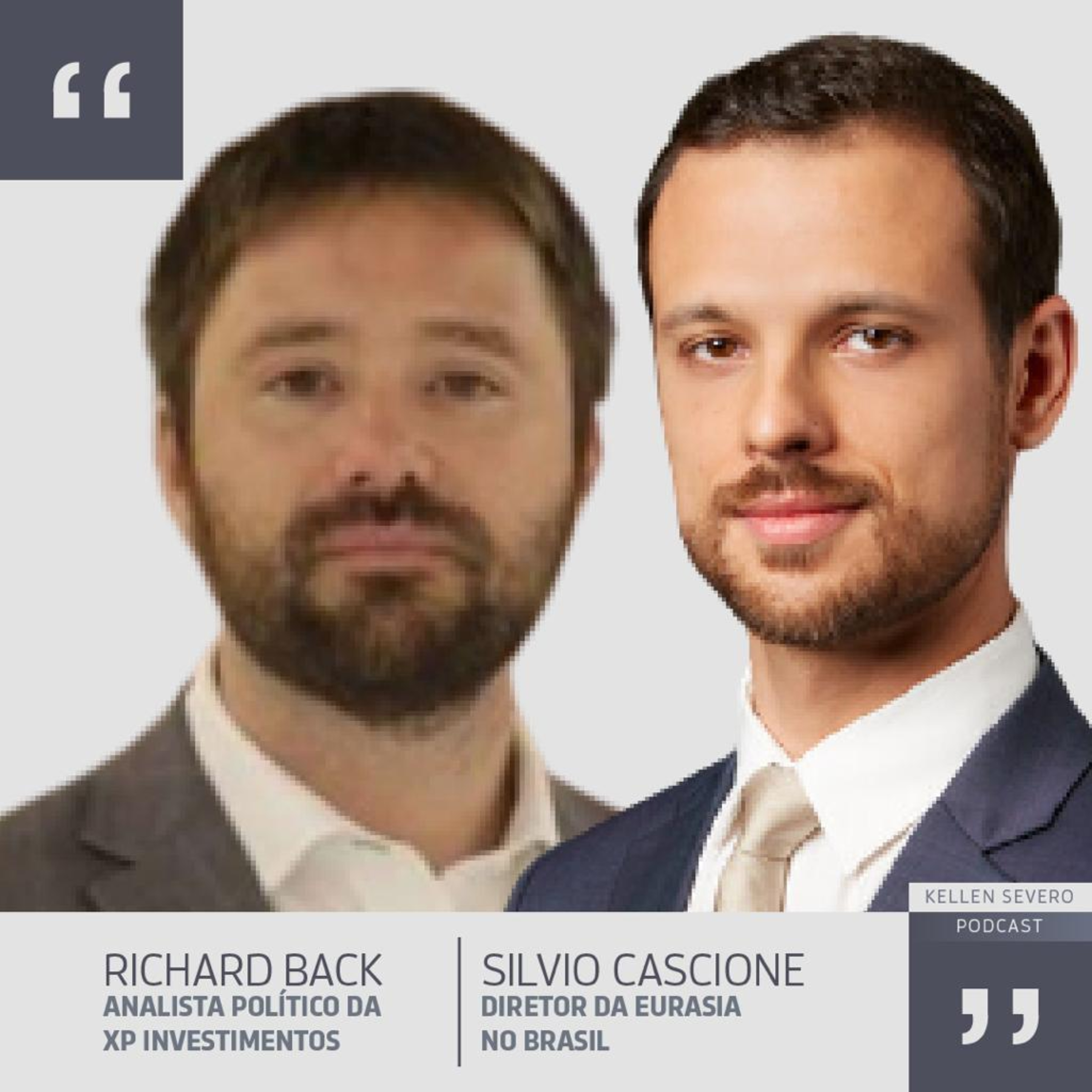 102. Richard Back e Silvio Cascione - analista político XP Investimentos e Diretor da Eurasia episode artwork