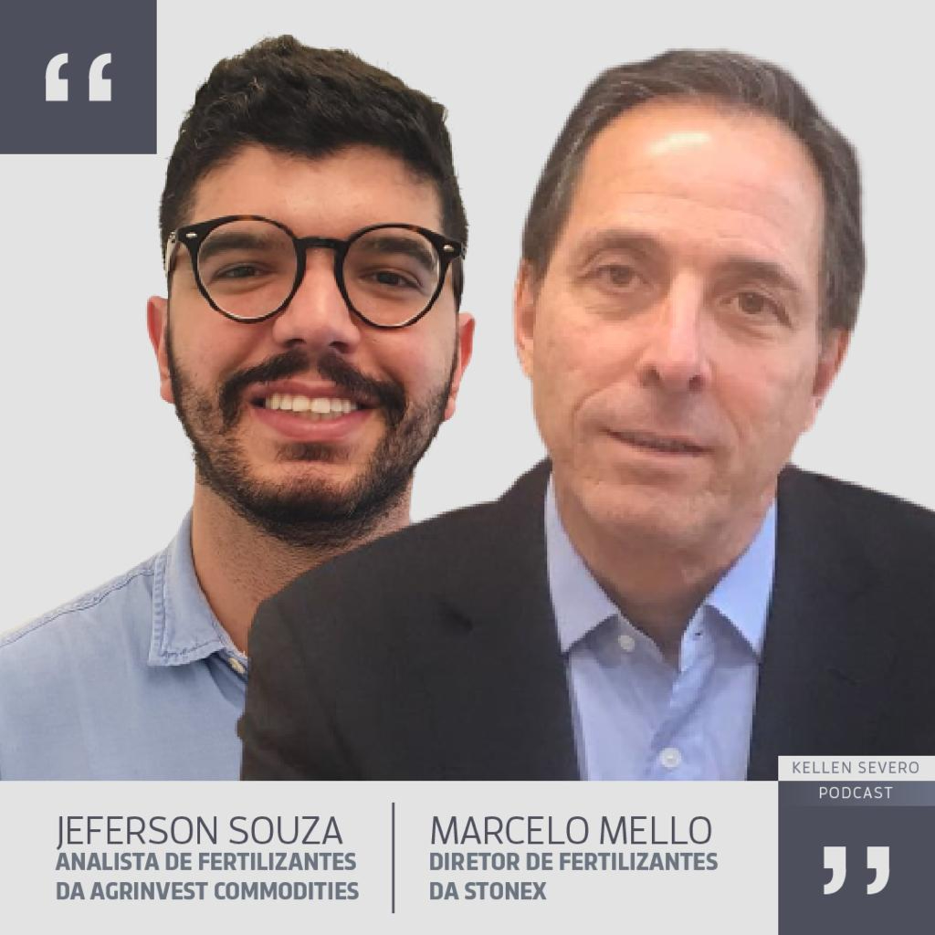 105. Jeferson Souza e Marcelo Mello - analista de fertilizantes da Agrinvest Commodities e diretor de fertilizantes da StoneX  episode artwork