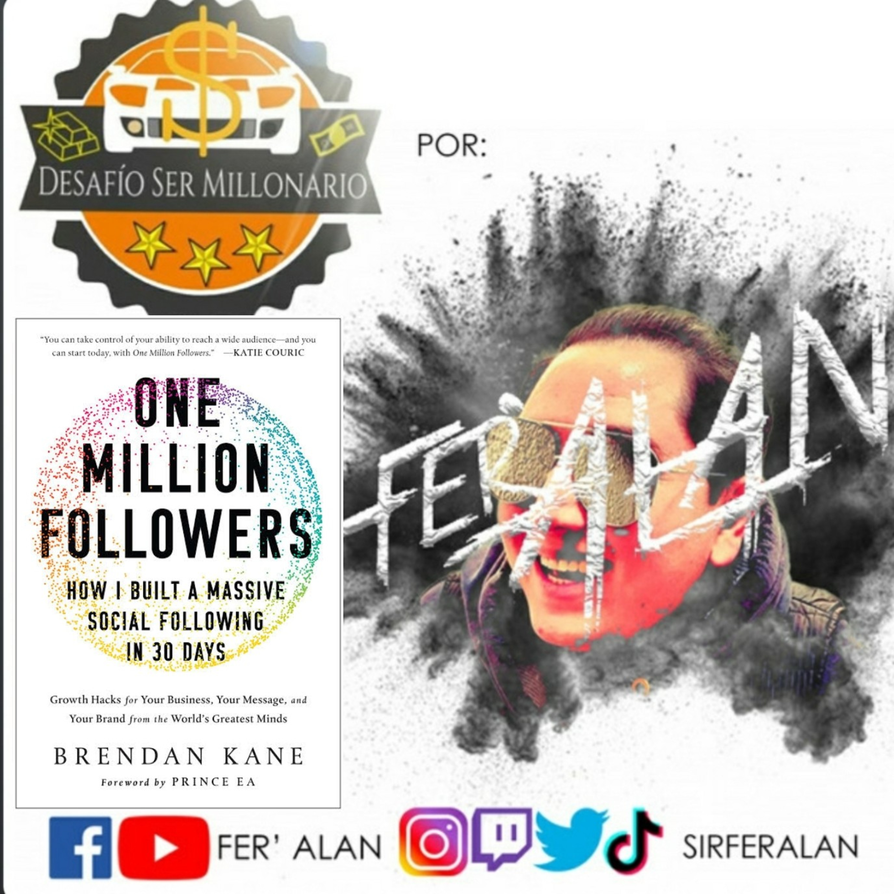 One million followers - Brendan Kane (¿Como crear audiencia en Internet?) *Un millón de seguidores*