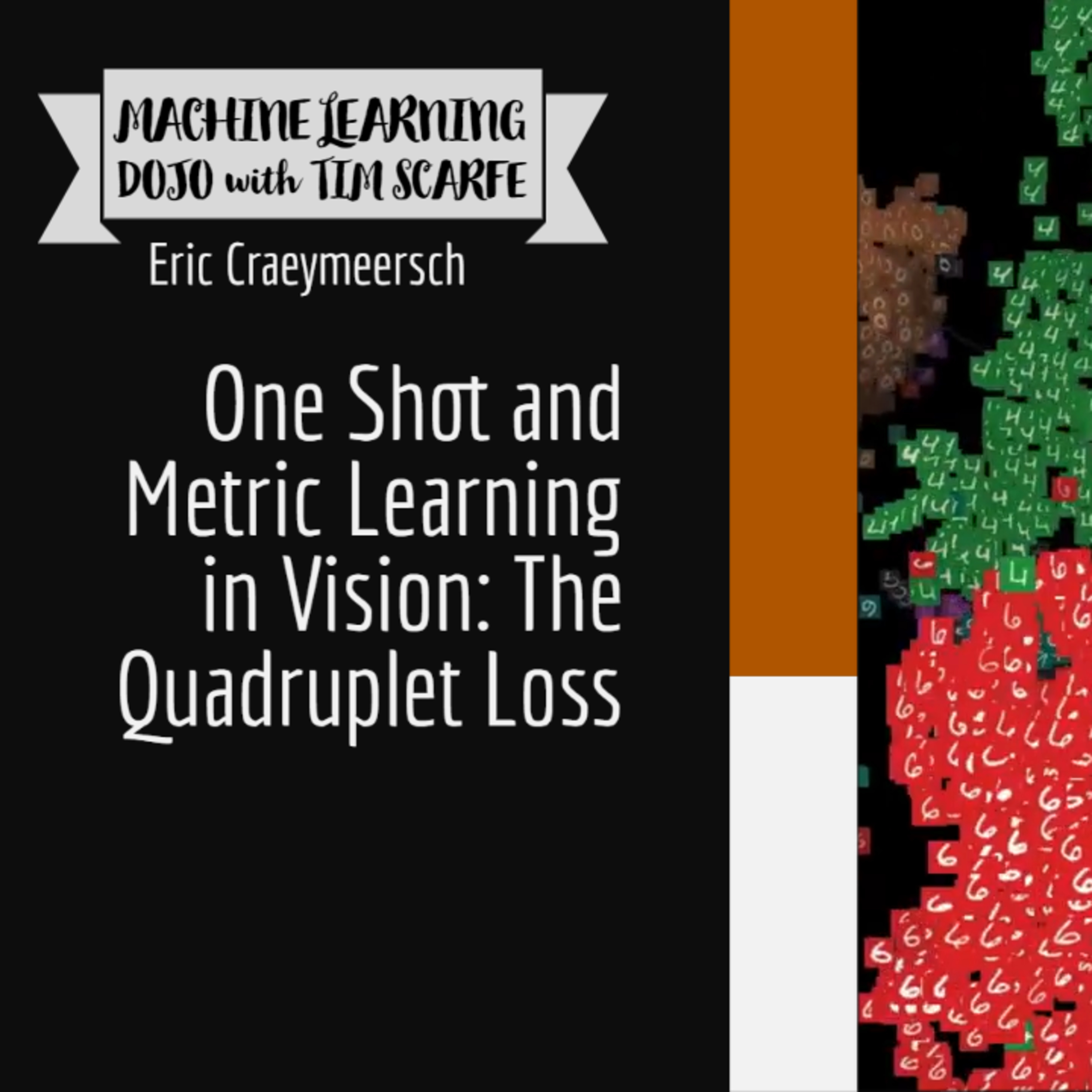 cover of episode One Shot and Metric Learning - Quadruplet Loss (Machine Learning Dojo)