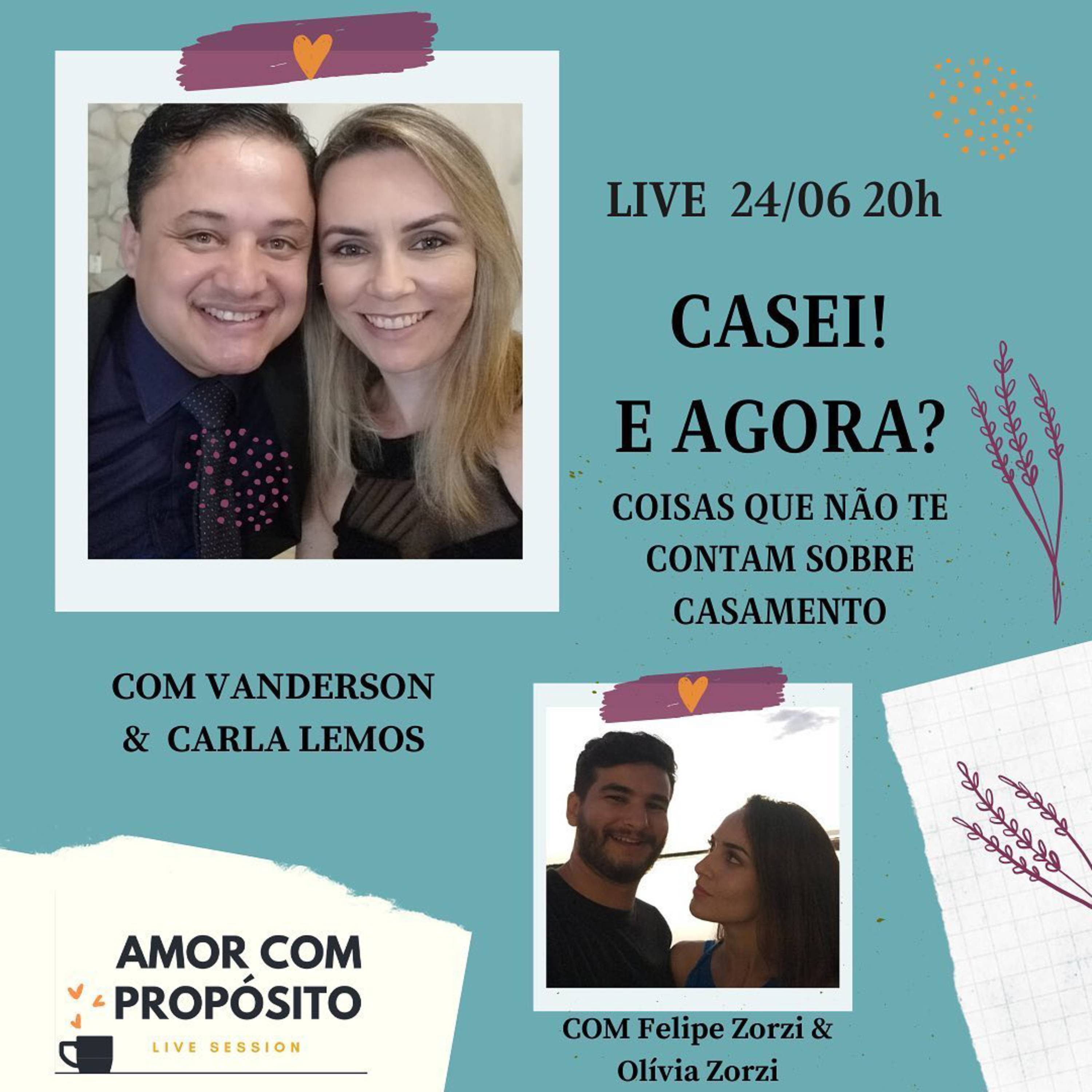 #4 Amor com Propósito | Casei! E agora? episode artwork