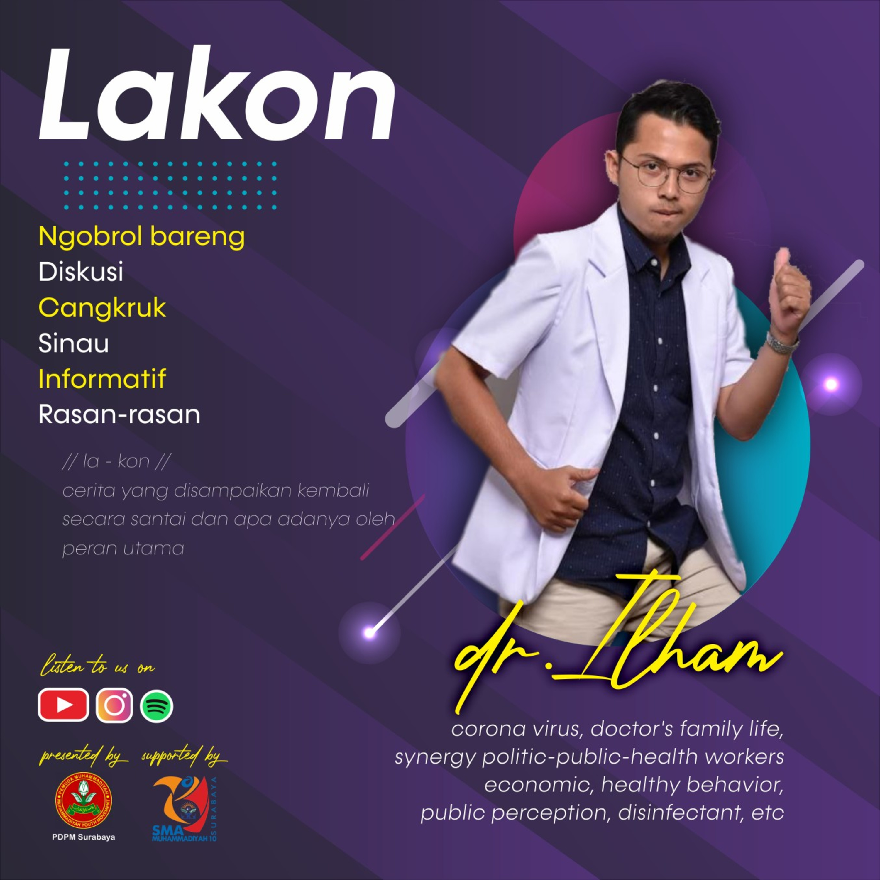 Lakon eps1 : Cerita Corona bareng dr.Ilham episode artwork