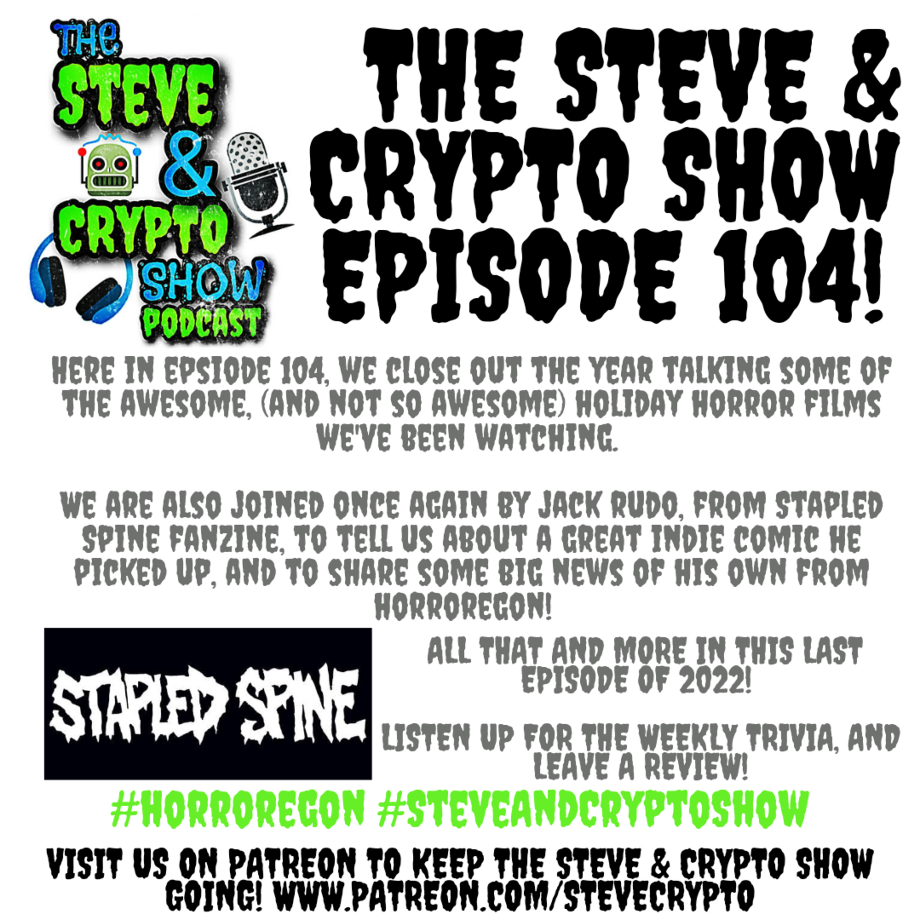 Let's Close Out 2022 With Stapled Spine and Holiday Horror! episode artwork