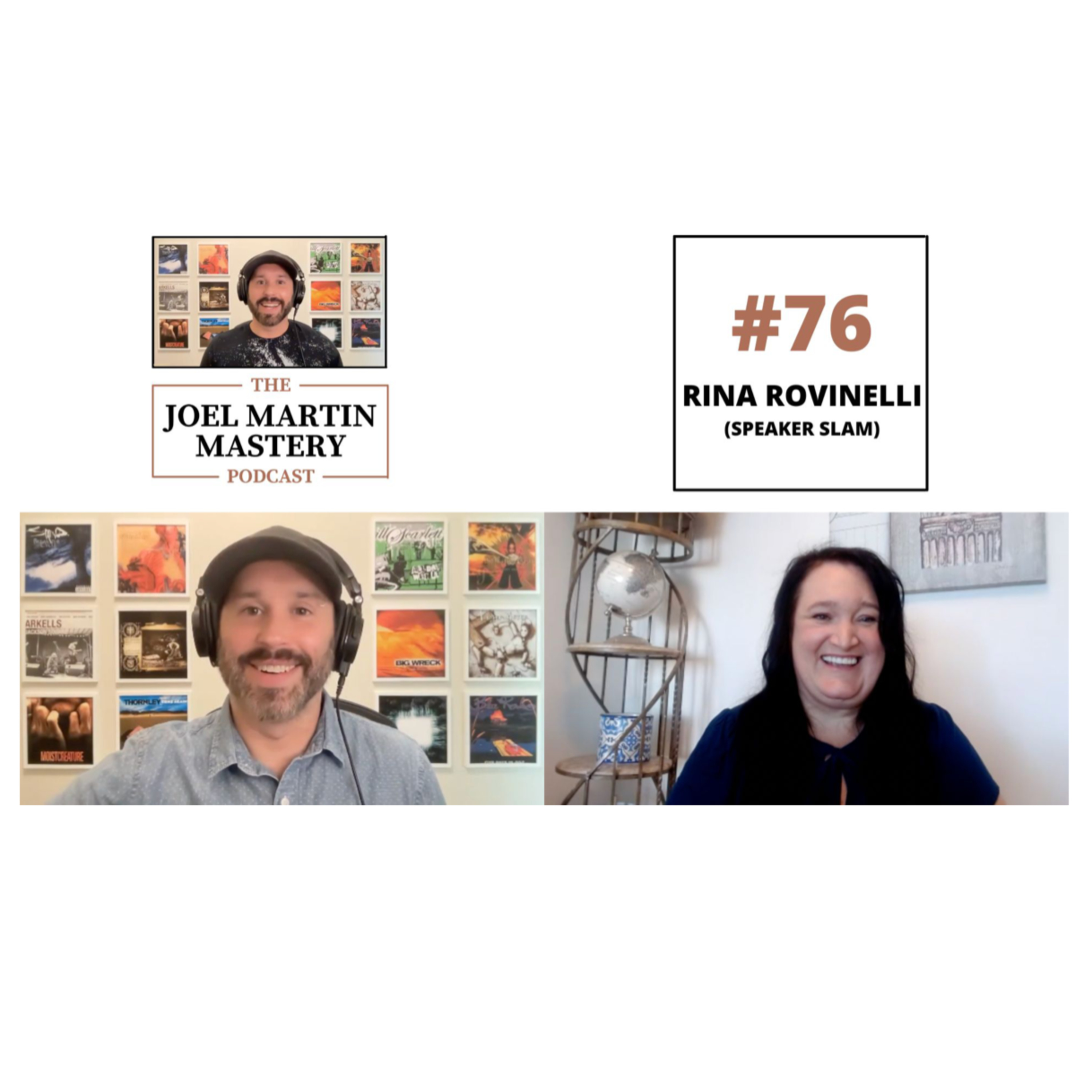 #76 - Rina Rovinelli (Speaker Slam)