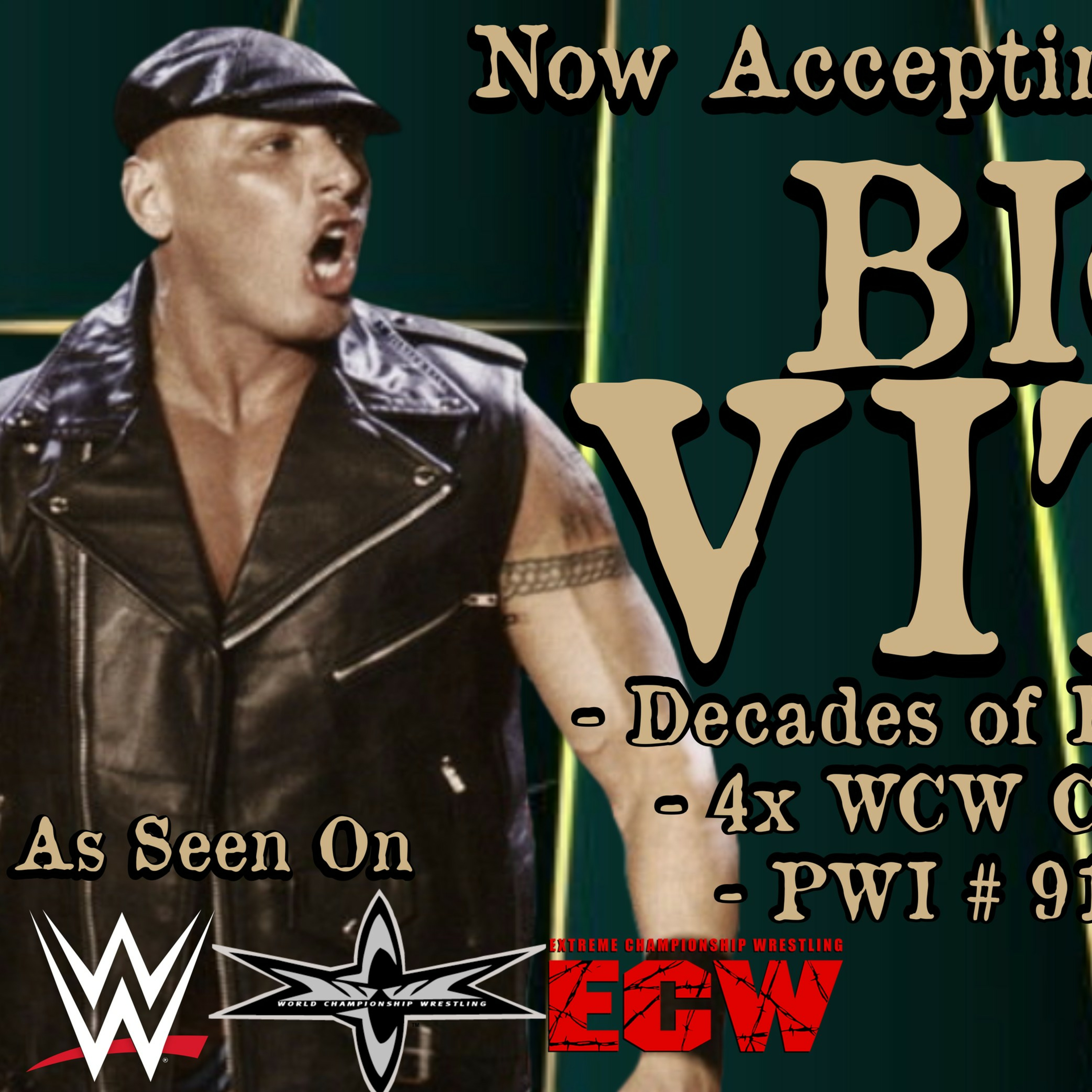 #WWE / ECW / WCW star Big Vito joins The WHIP Show Podcast! episode artwork