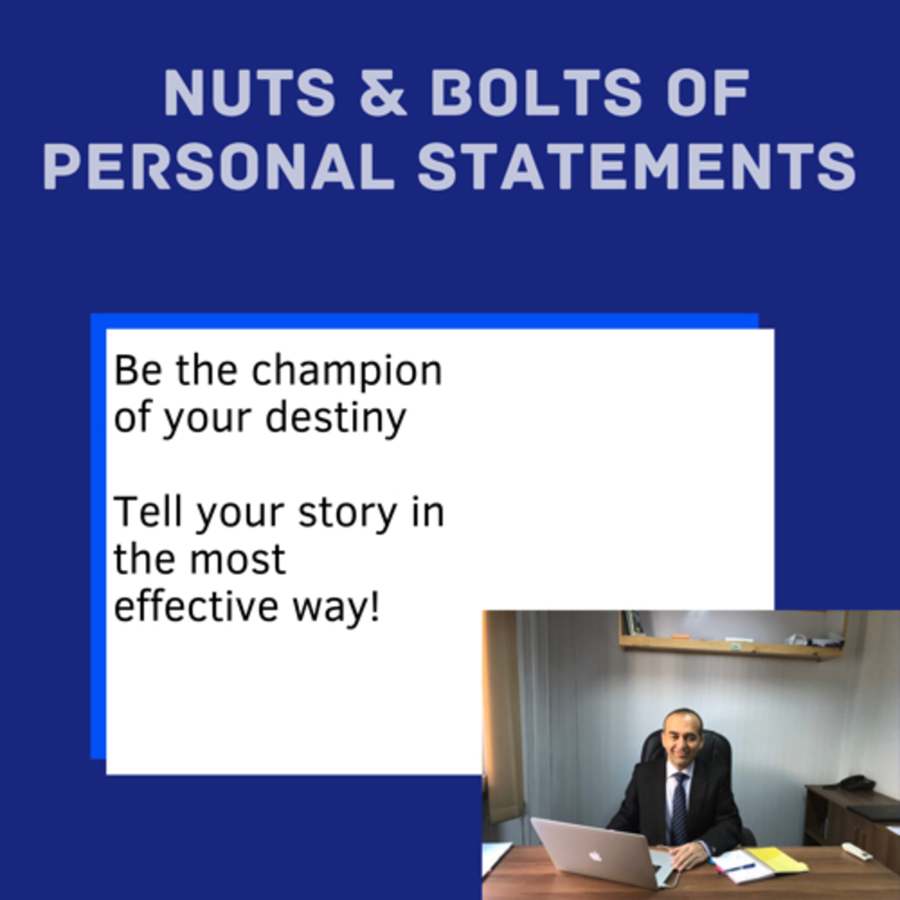 Nuts and bolts of Personal Statements  episode artwork