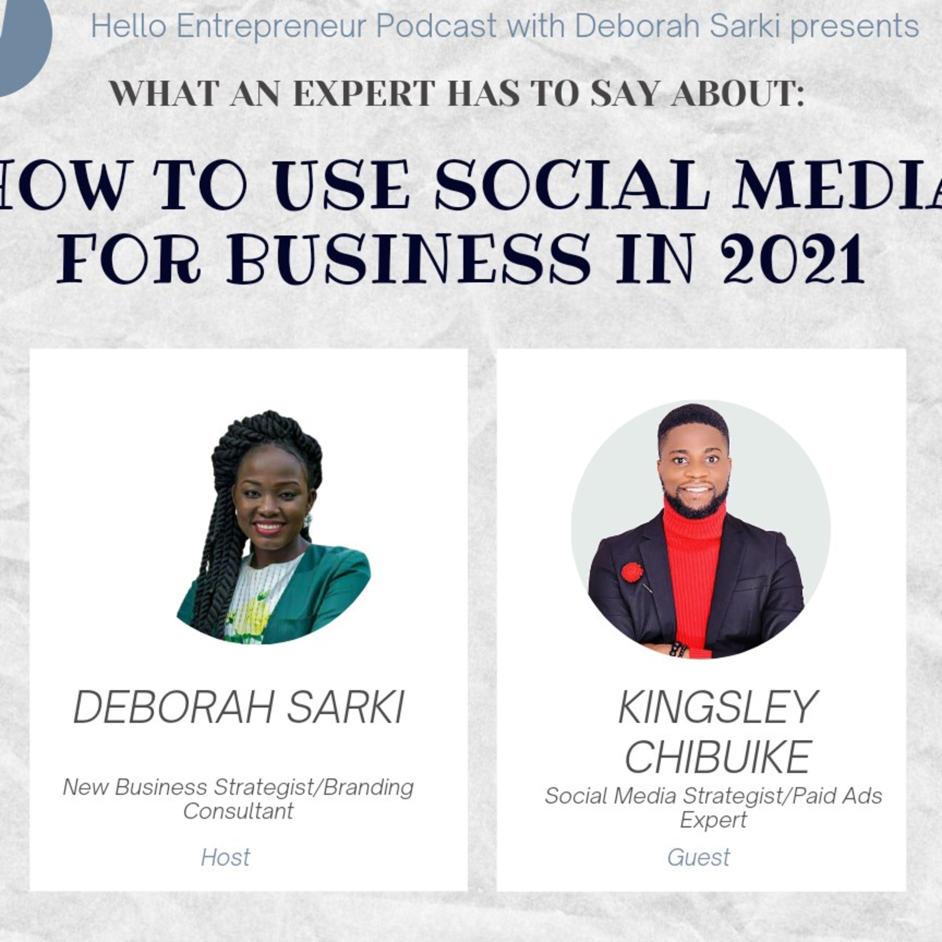HELLO Entrepreneur With Deborah Sarki