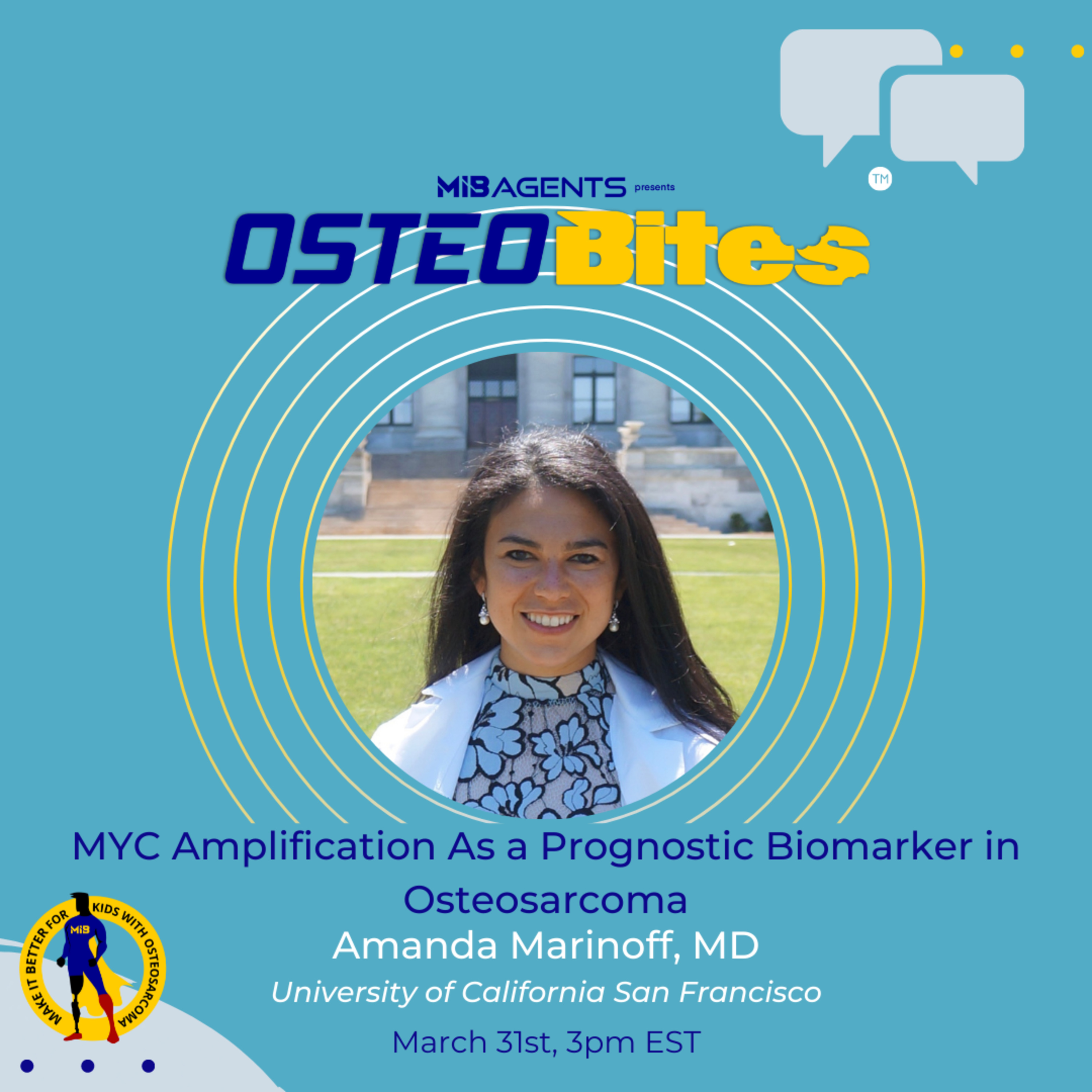 MYC Amplification as a Prognostic Biomarker in Osteosarcoma Sponsored by BTG Speciality Pharmaceuticals  episode artwork