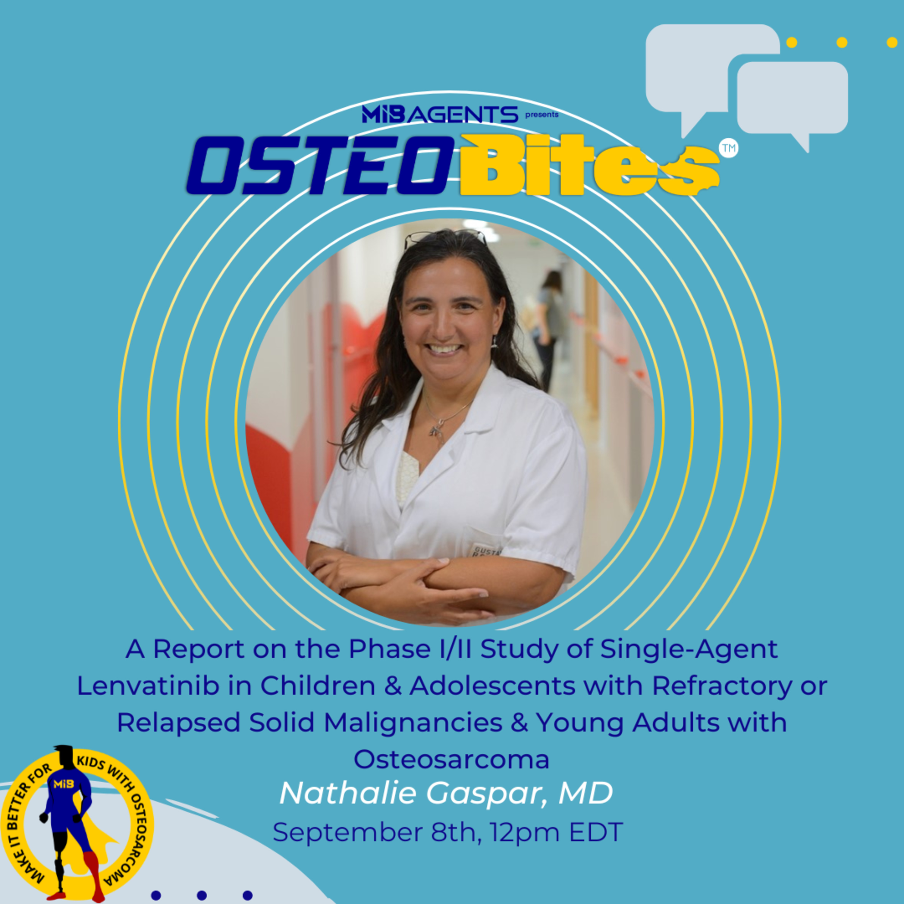 Report on the Phase I/II Study of Single-Agent Lenvatinib in Children and Adolescents with Refractory or Relapsed Solid Malignancies and Young Adults with Osteosarcoma episode artwork