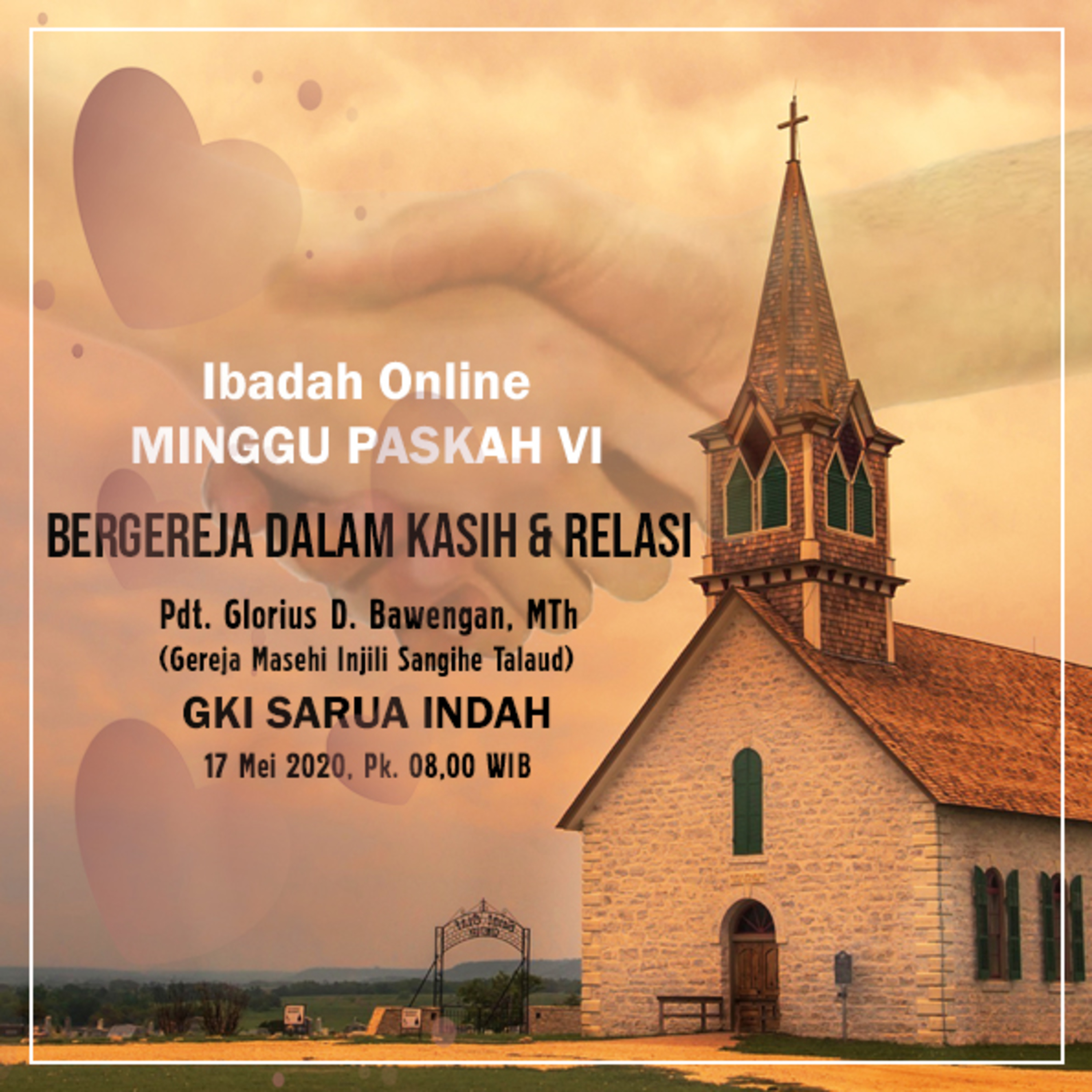 Ibadah Minggu Paskah VI , 17 Mei 2020 episode artwork