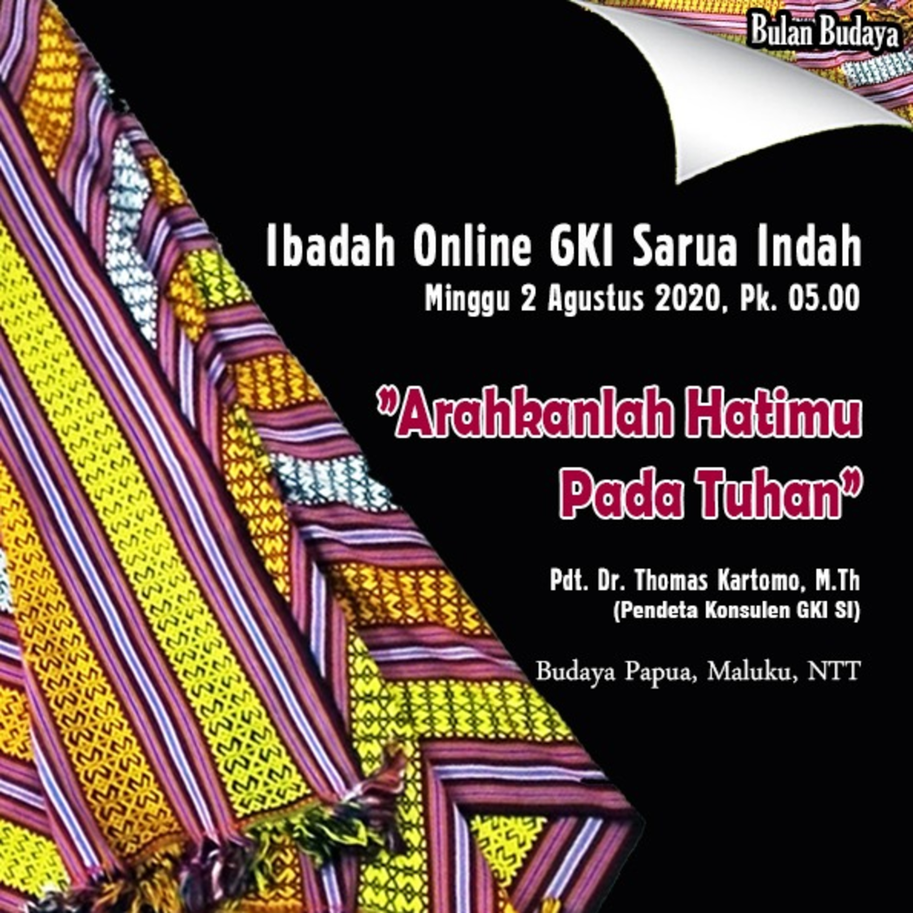 Ibadah Online 2 Agustus 2020 episode artwork