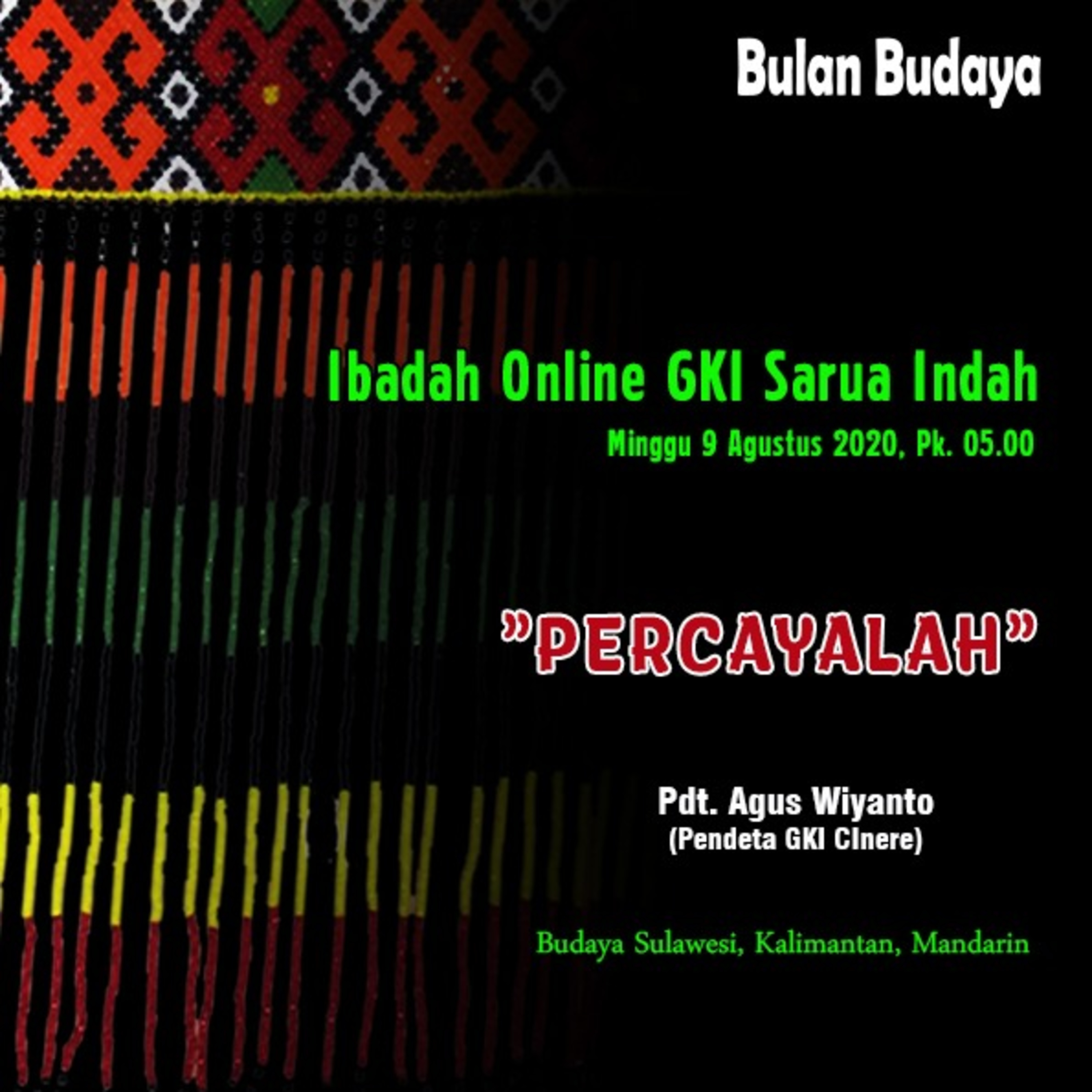 Ibadah Online 9 Agustus 2020 episode artwork