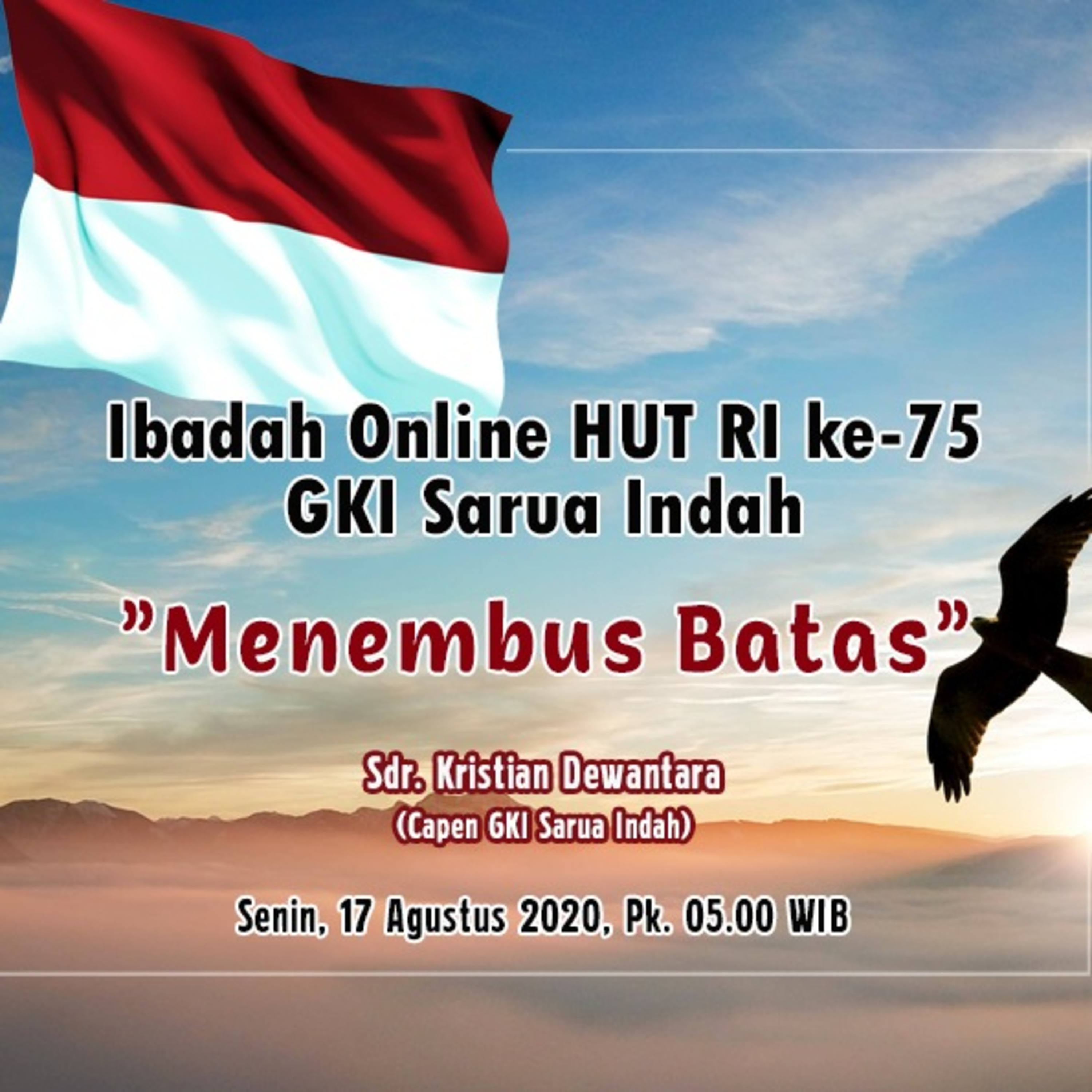 Ibadah Online HUT RI 17 Agustus 2020 episode artwork