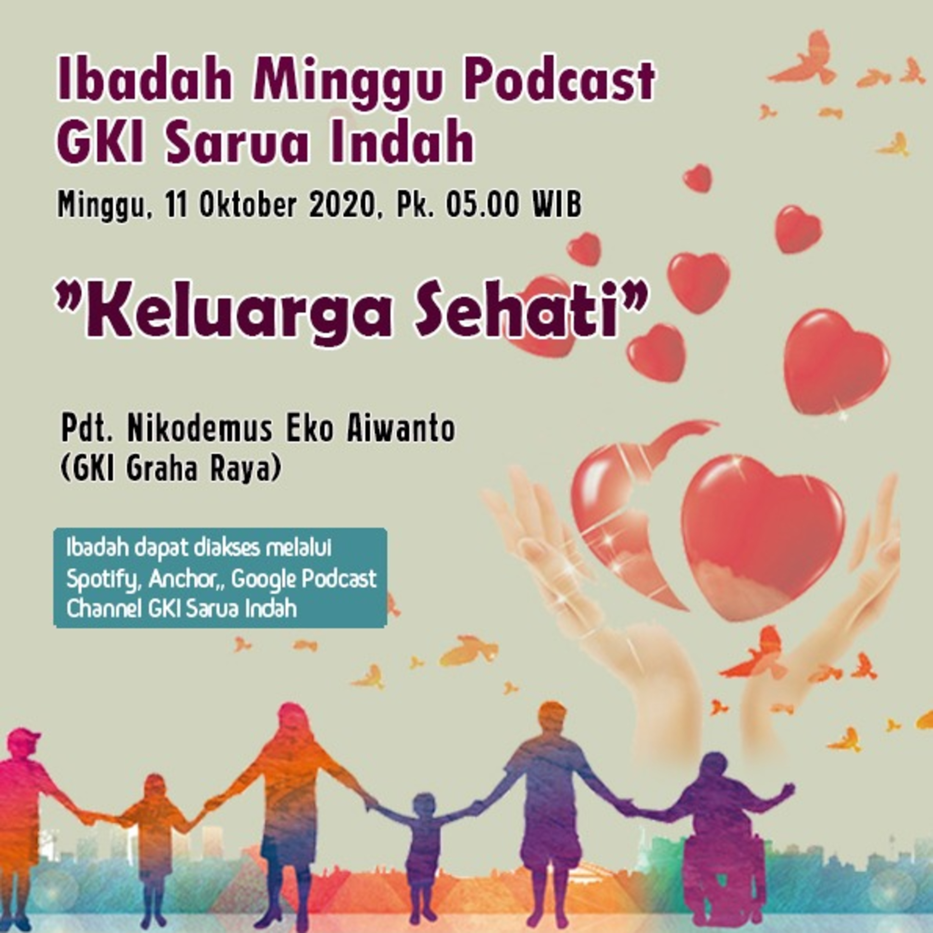 Ibadah Online 11 Oktober 2020 episode artwork