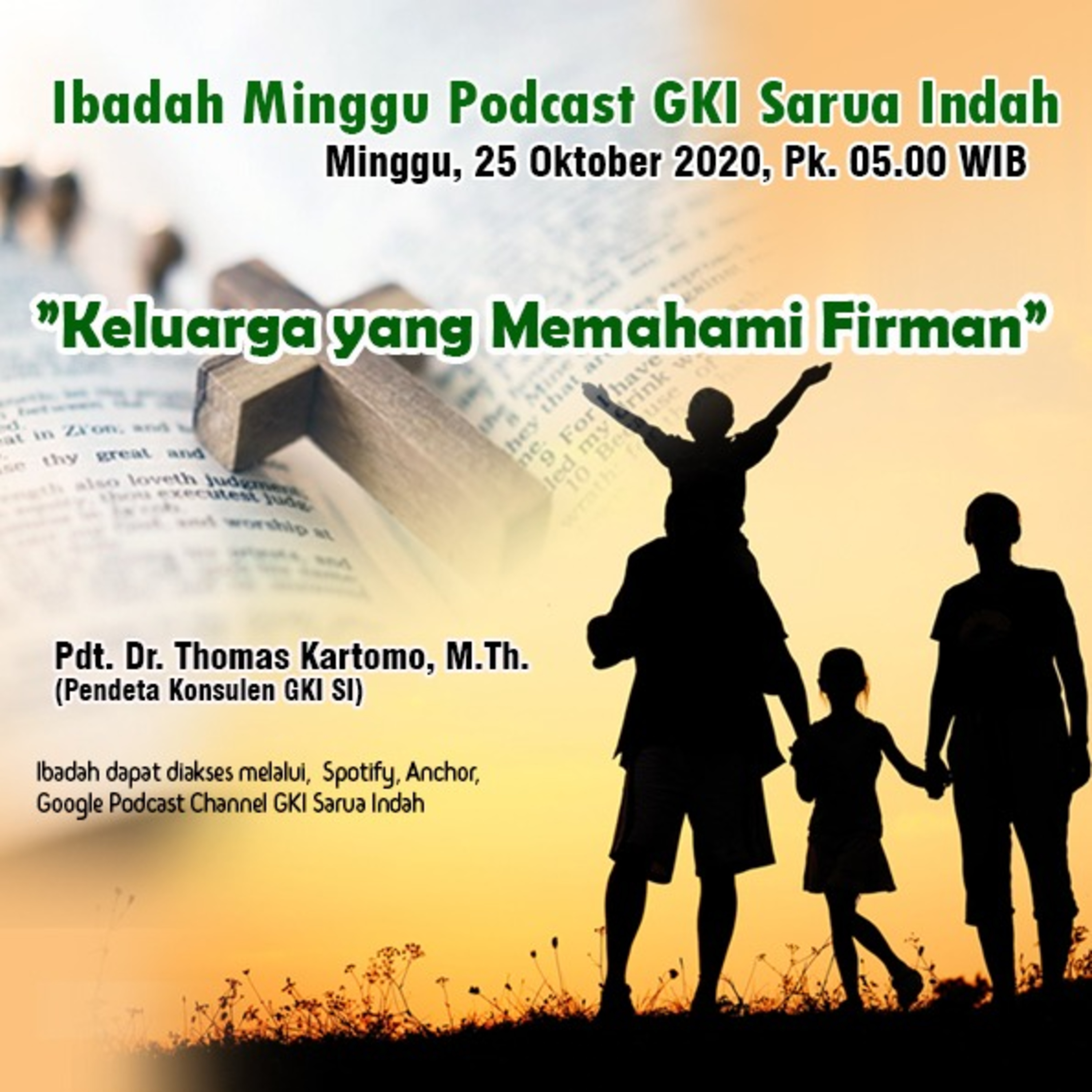 Ibadah Online 25 Oktober 2020 episode artwork