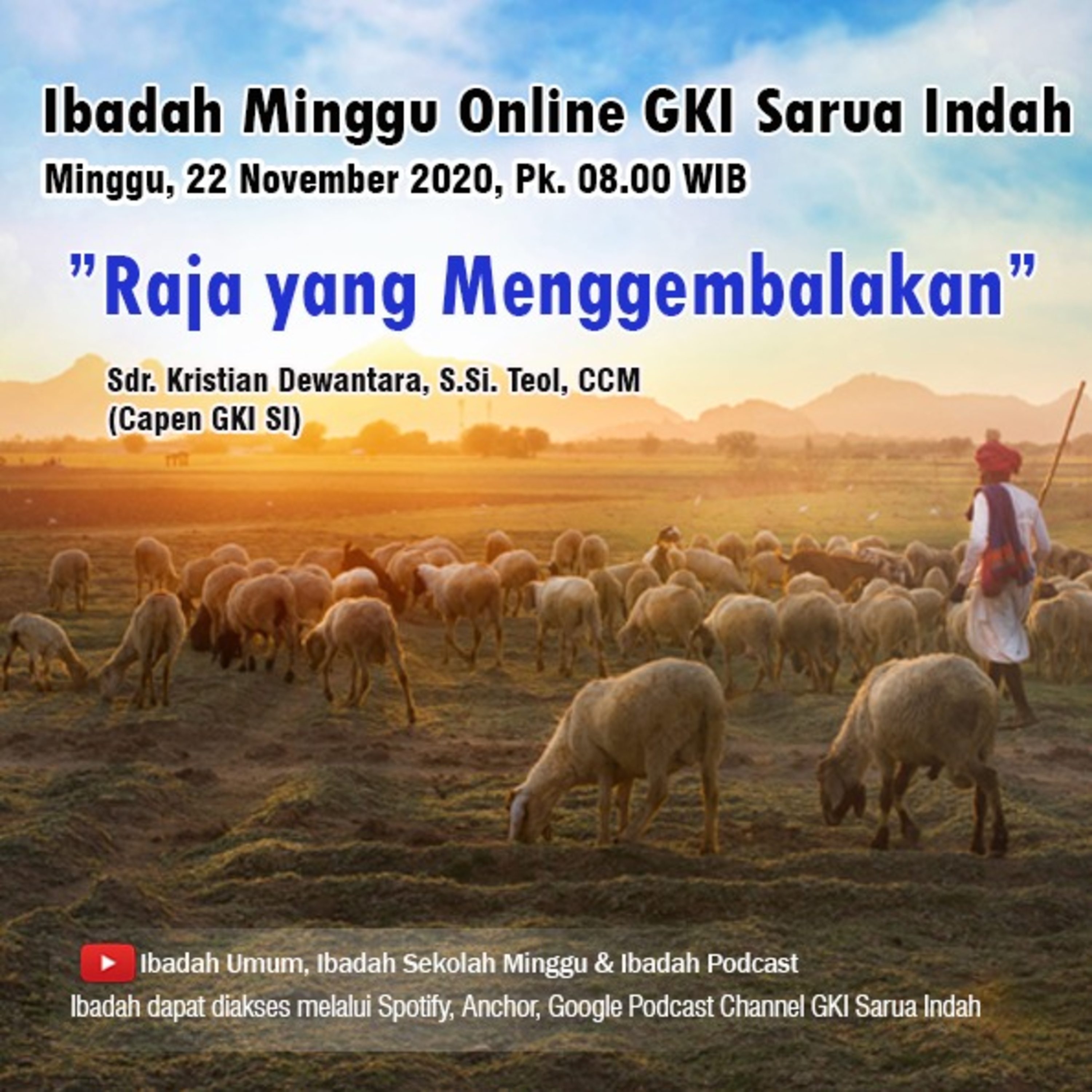 Ibadah Online 22 November 2020 episode artwork