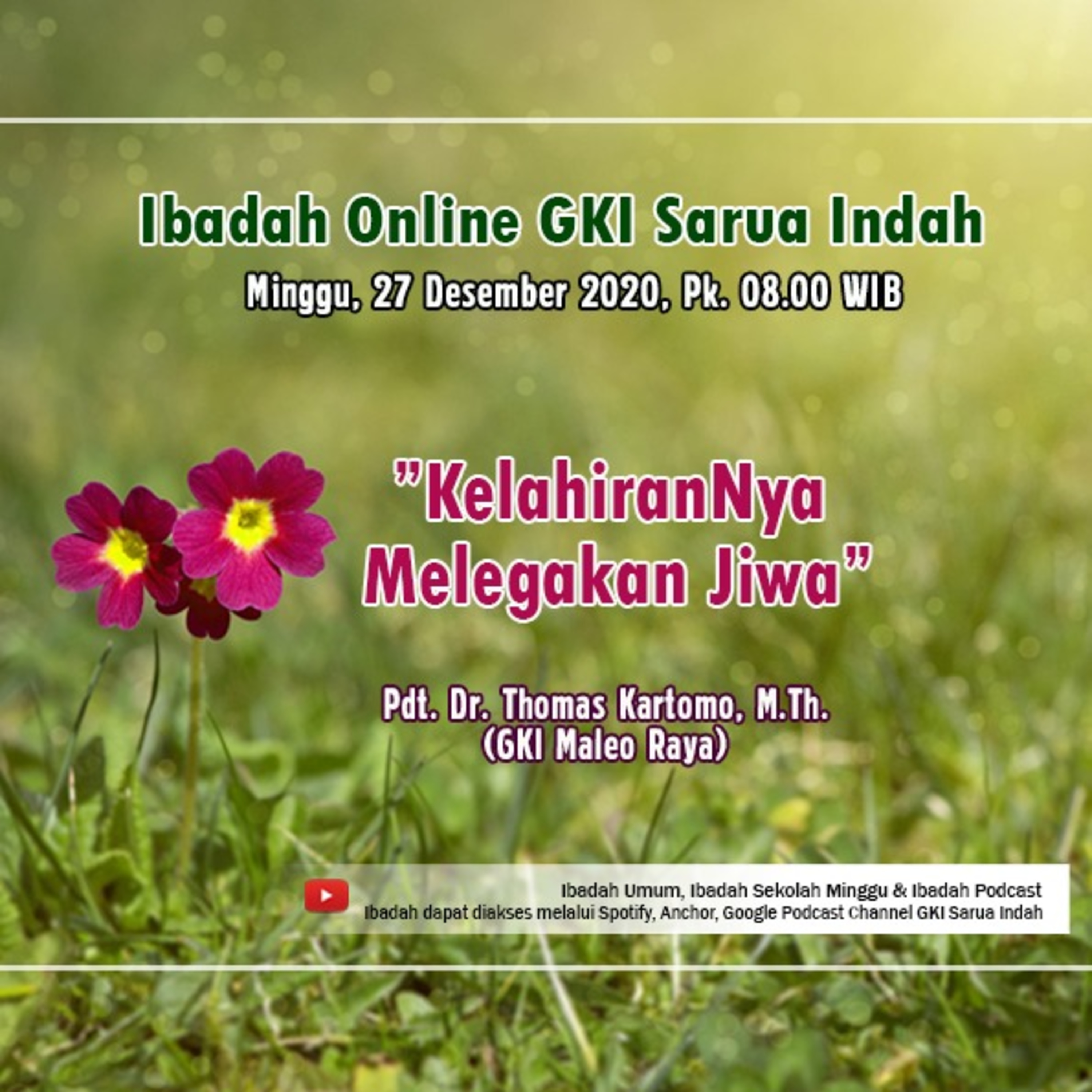 ibadah online 27 desember 2020 episode artwork