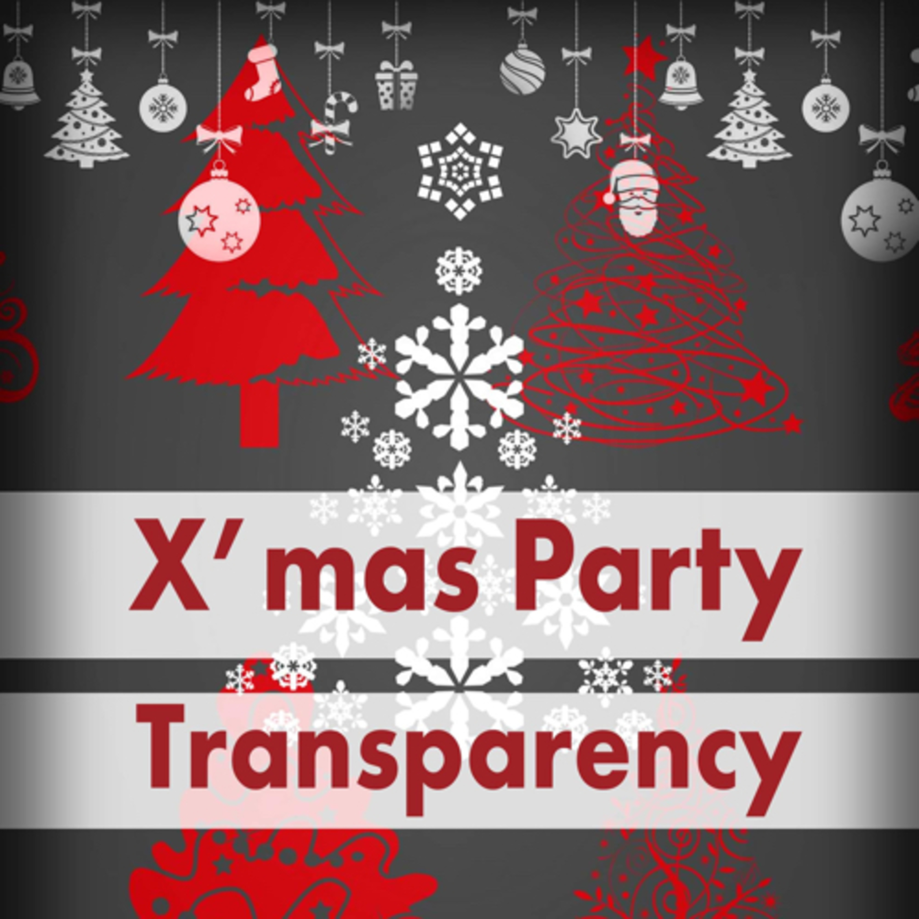 PLATE 85: X'MAS PARTY TRANSPARENCY