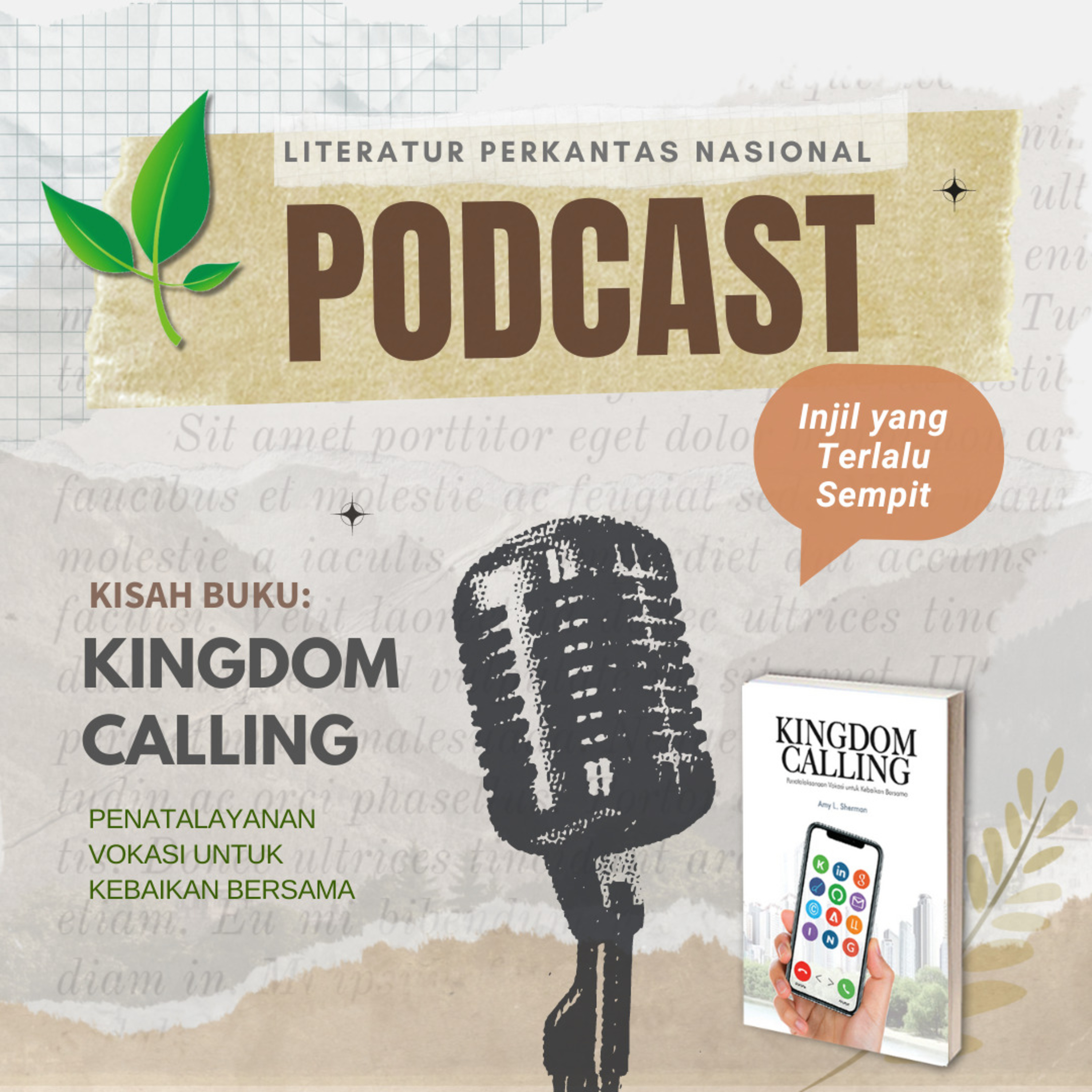 KISAH BUKU (Kingdom Calling: Penatalayanan Vokasi untuk Kebaikan Bersama)—Injil yang Terlalu Sempit episode artwork