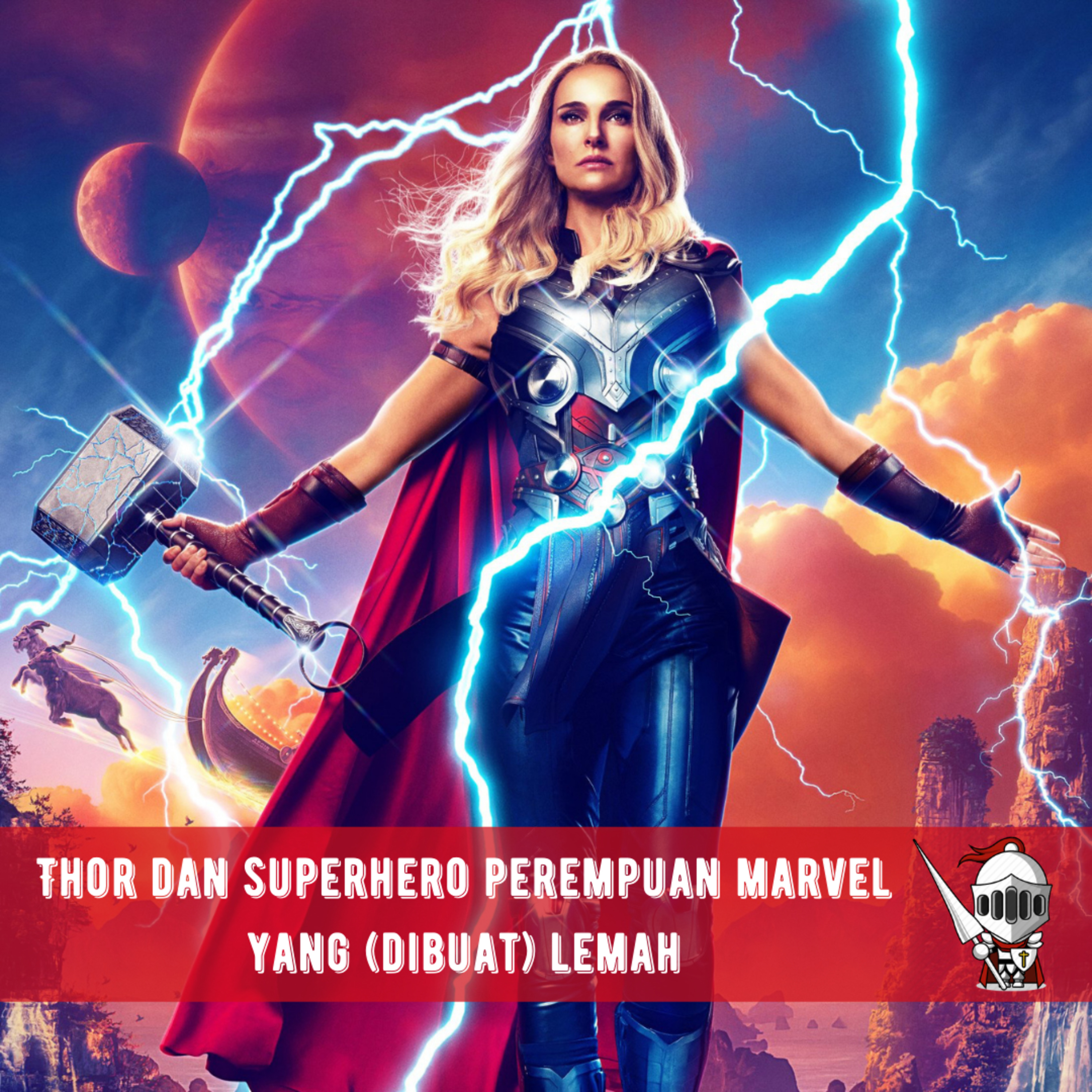 Thor dan Superhero Perempuan Marvel Yang (Dibuat) Lemah episode artwork
