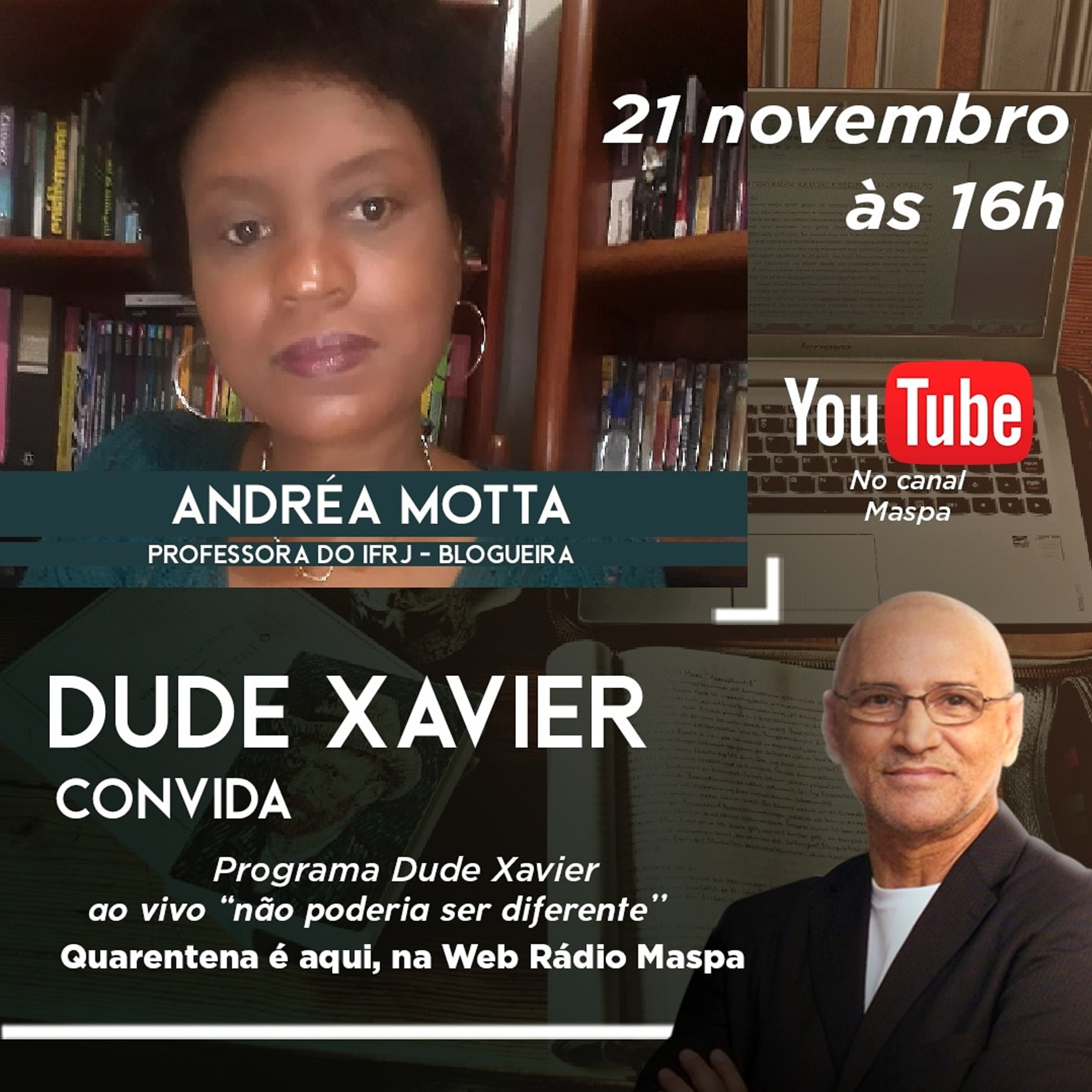 DUDE XAVIER CONVIDA ANDRÉA MOTTA episode artwork