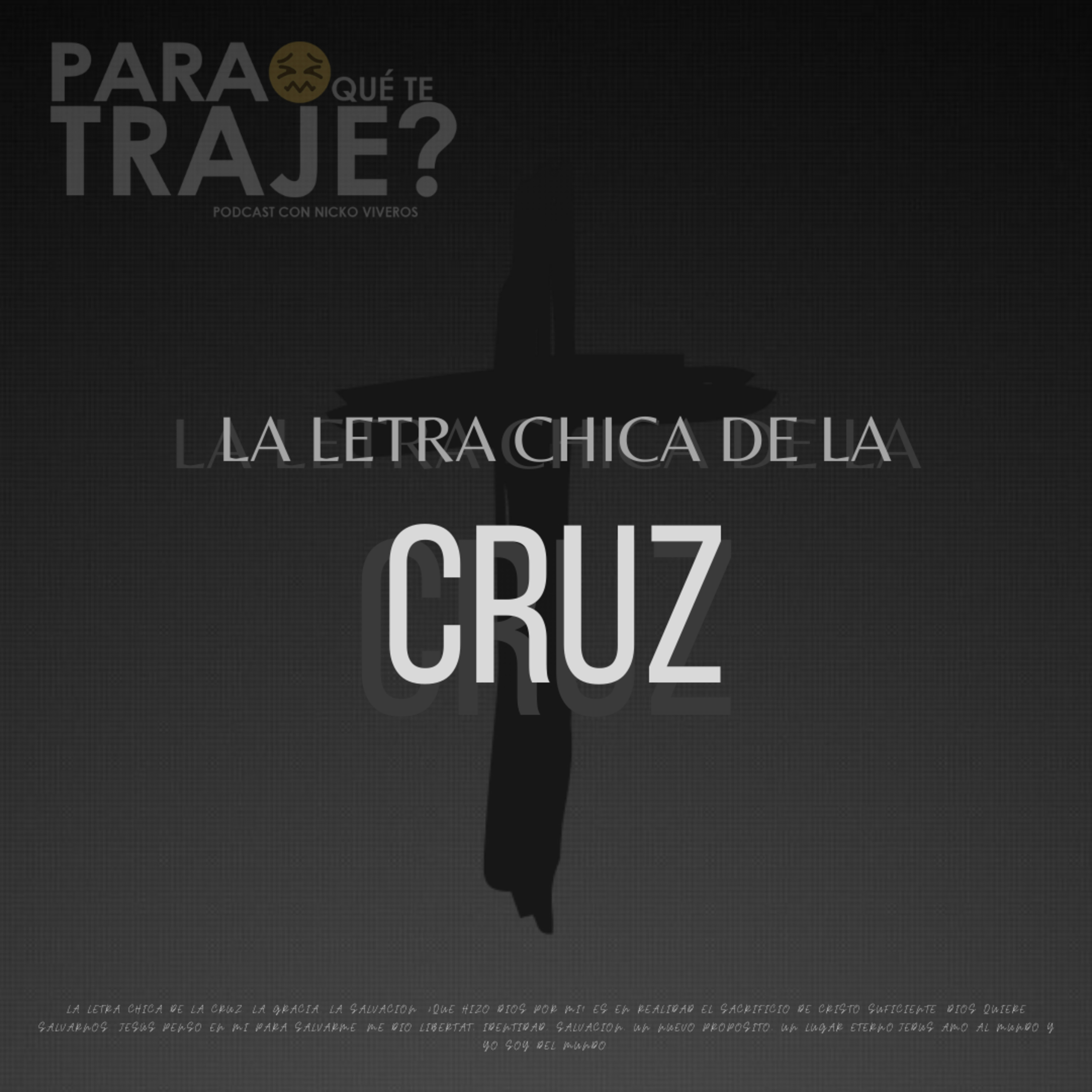 Para qué te traje?